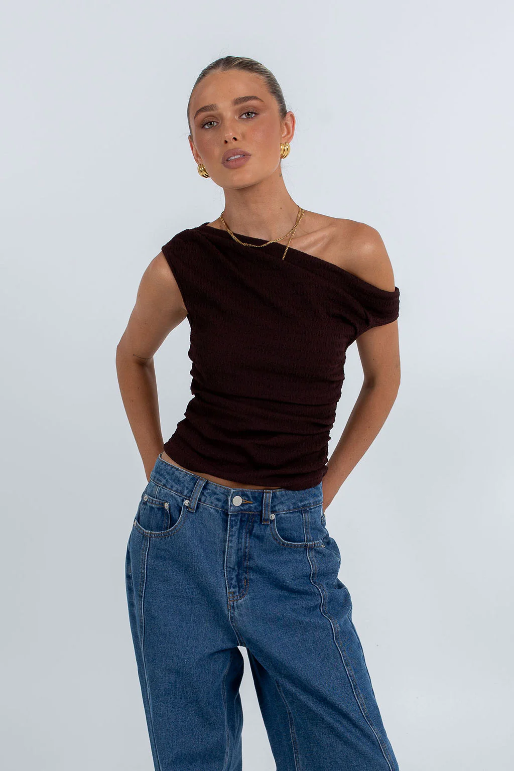 Alana Top Chocolate - Image 3