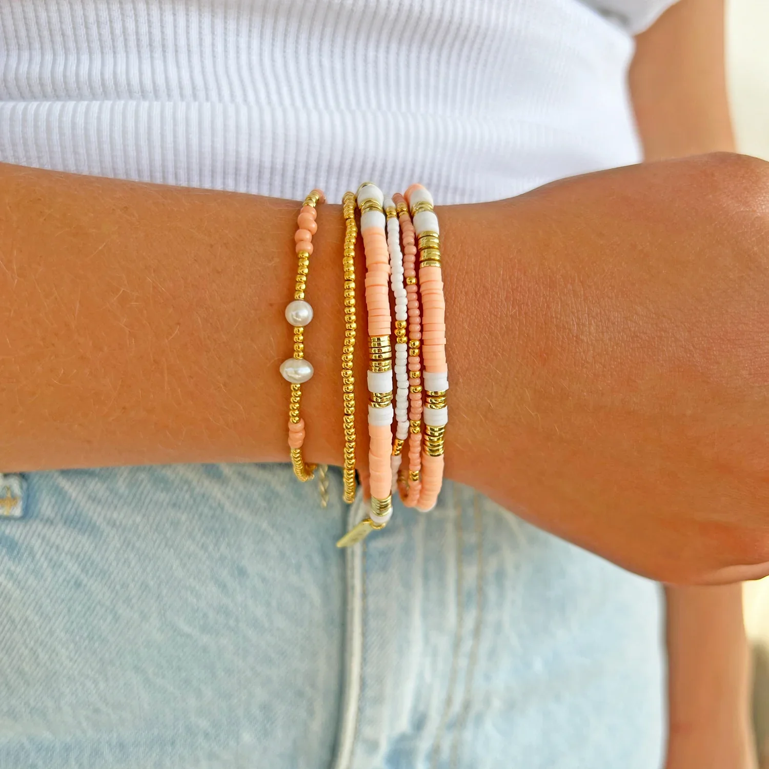 Amari Bracelet Coral - Image 8