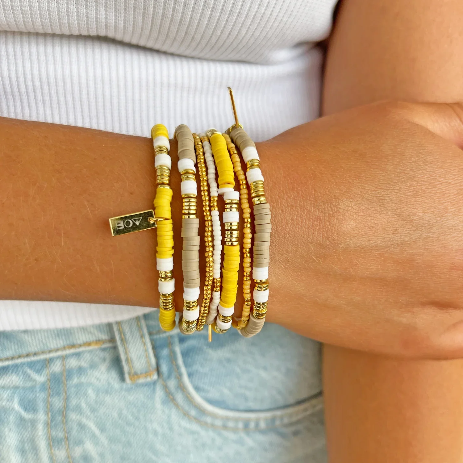 Amari Bracelet Iced Latte - Image 4