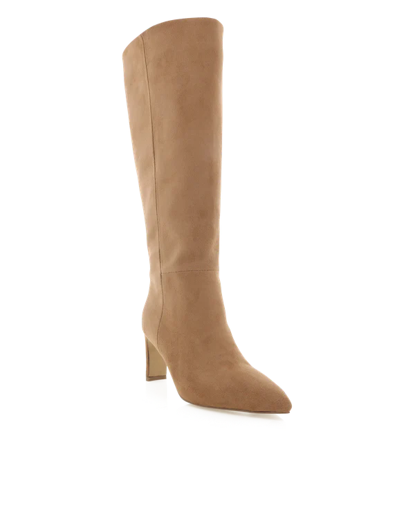 Antoinette Knee-high Boots Tan - Image 4