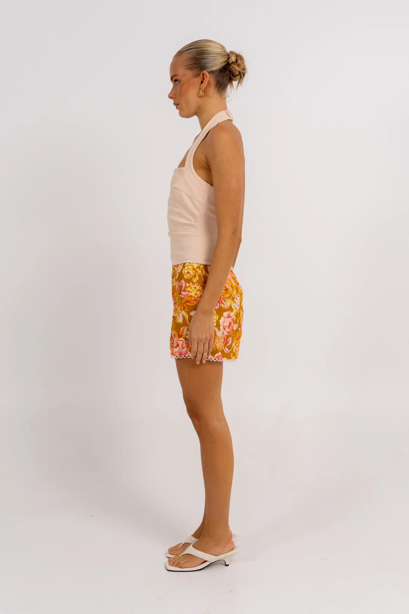 Aprire Mini Skirt Hinterbloom Print - Image 11