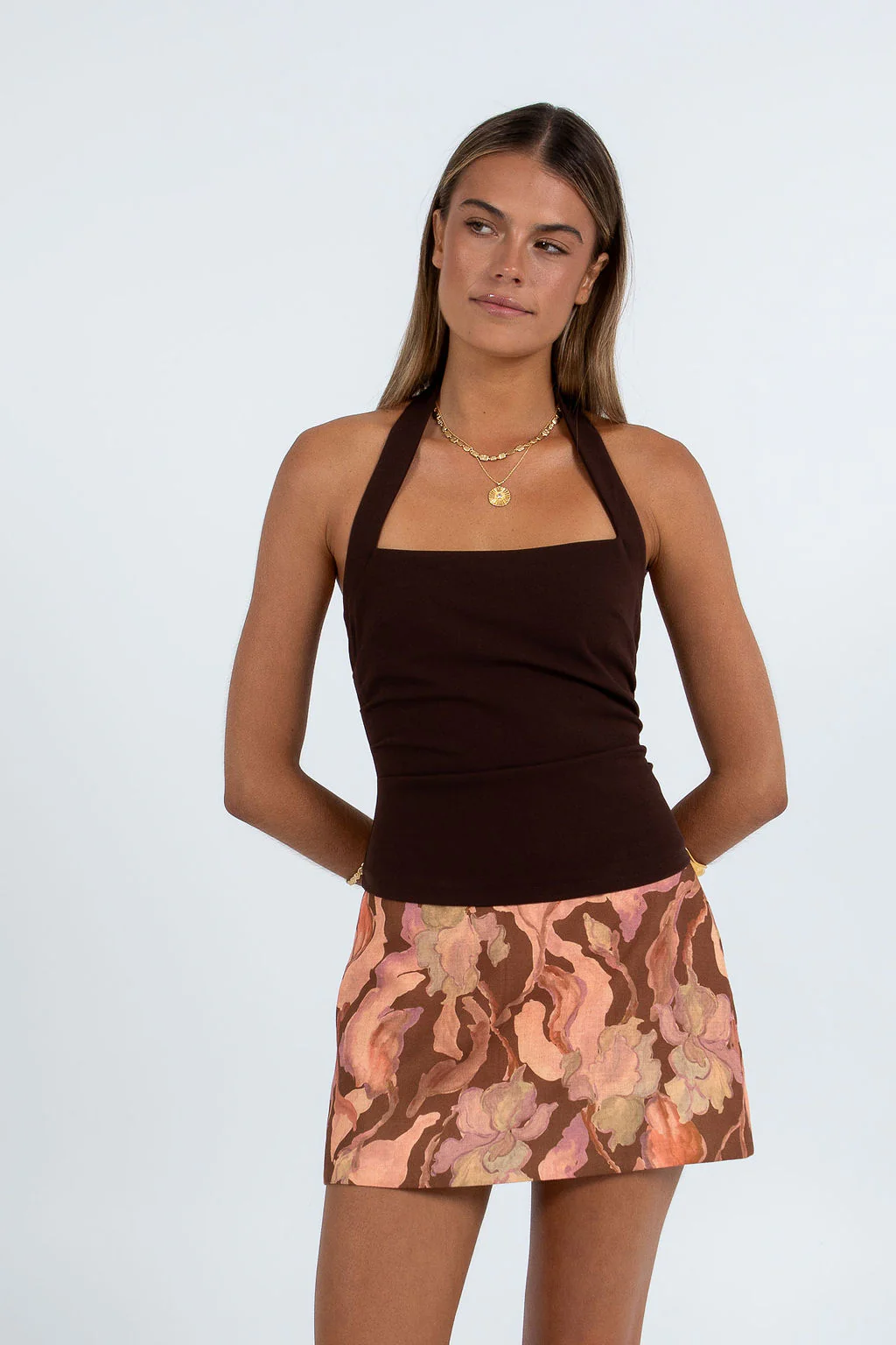 Arabelle Mini Skirt Daydream Print - Image 9
