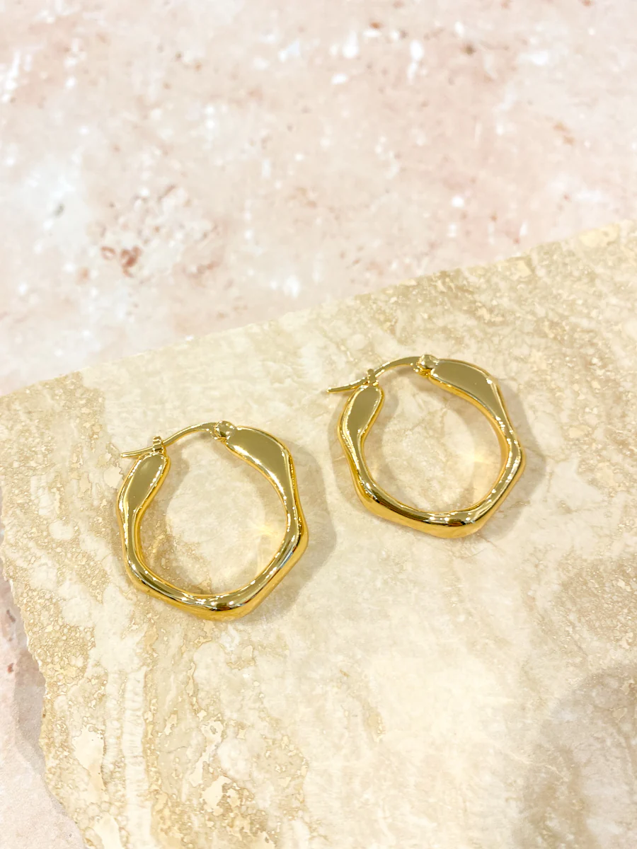 Arielle Earrings - Gold - Image 5