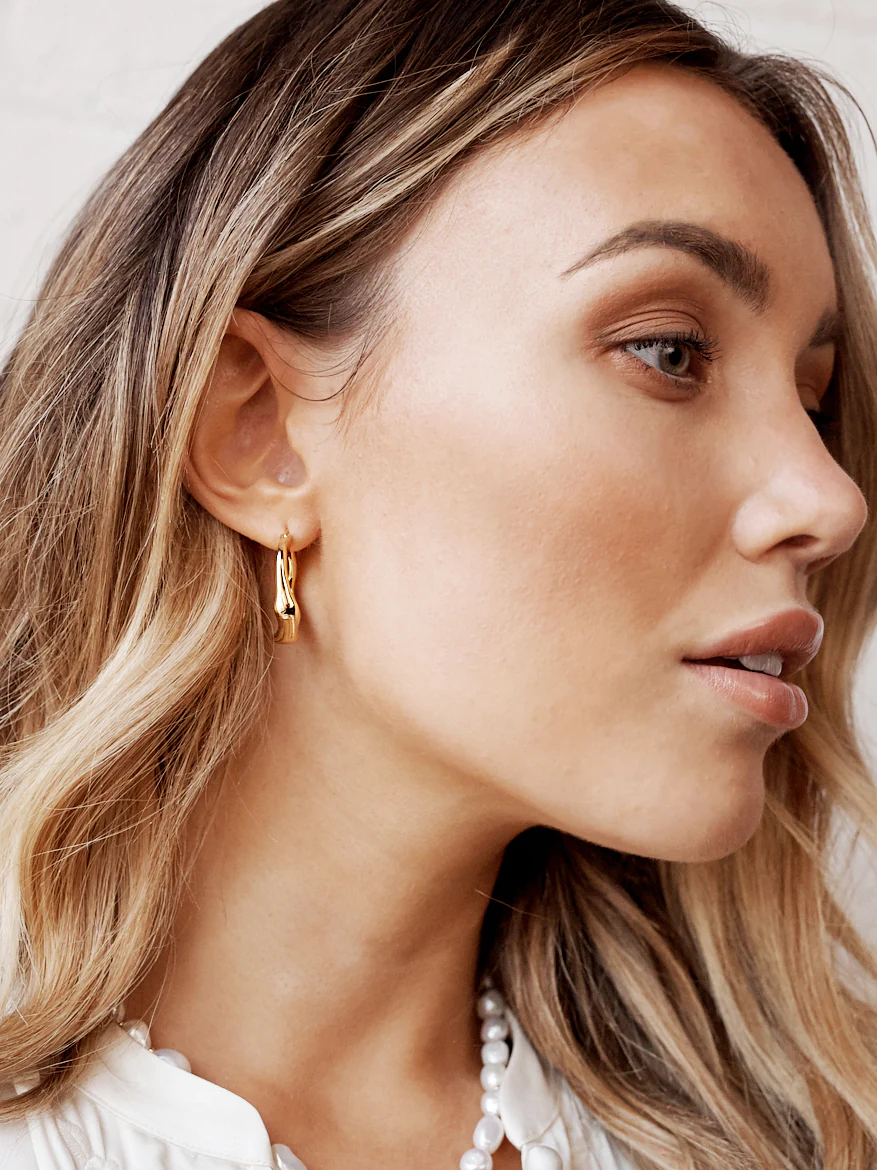 Arielle Earrings - Gold - Image 6