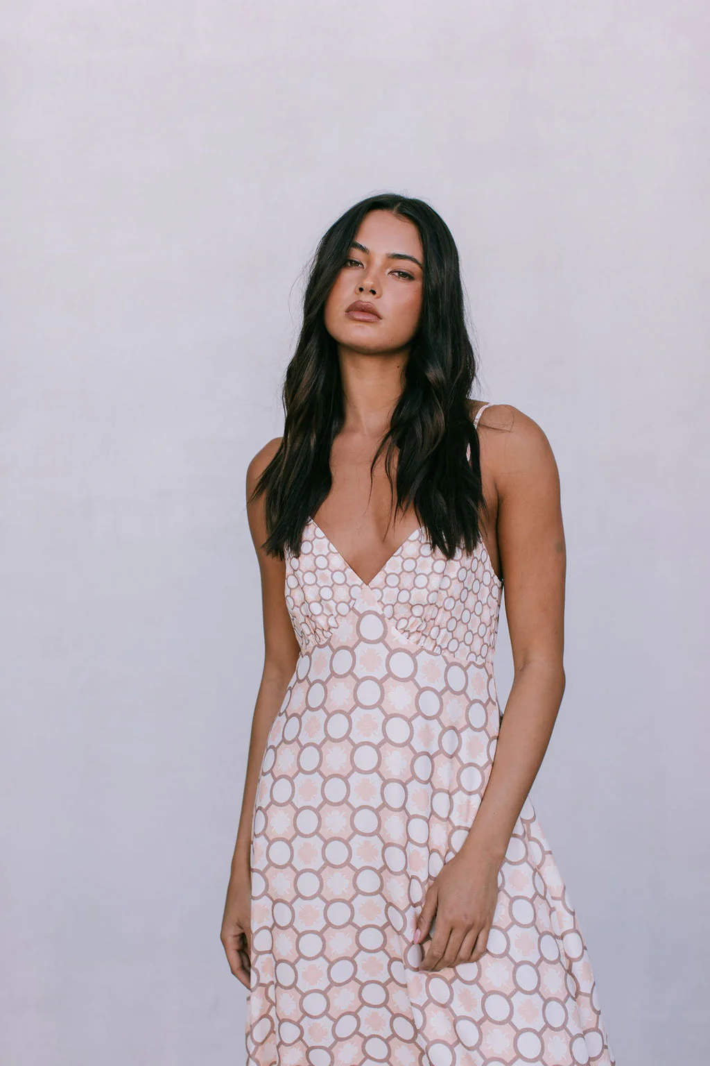Aries Maxi Dress Sienna Tile Print - Image 2