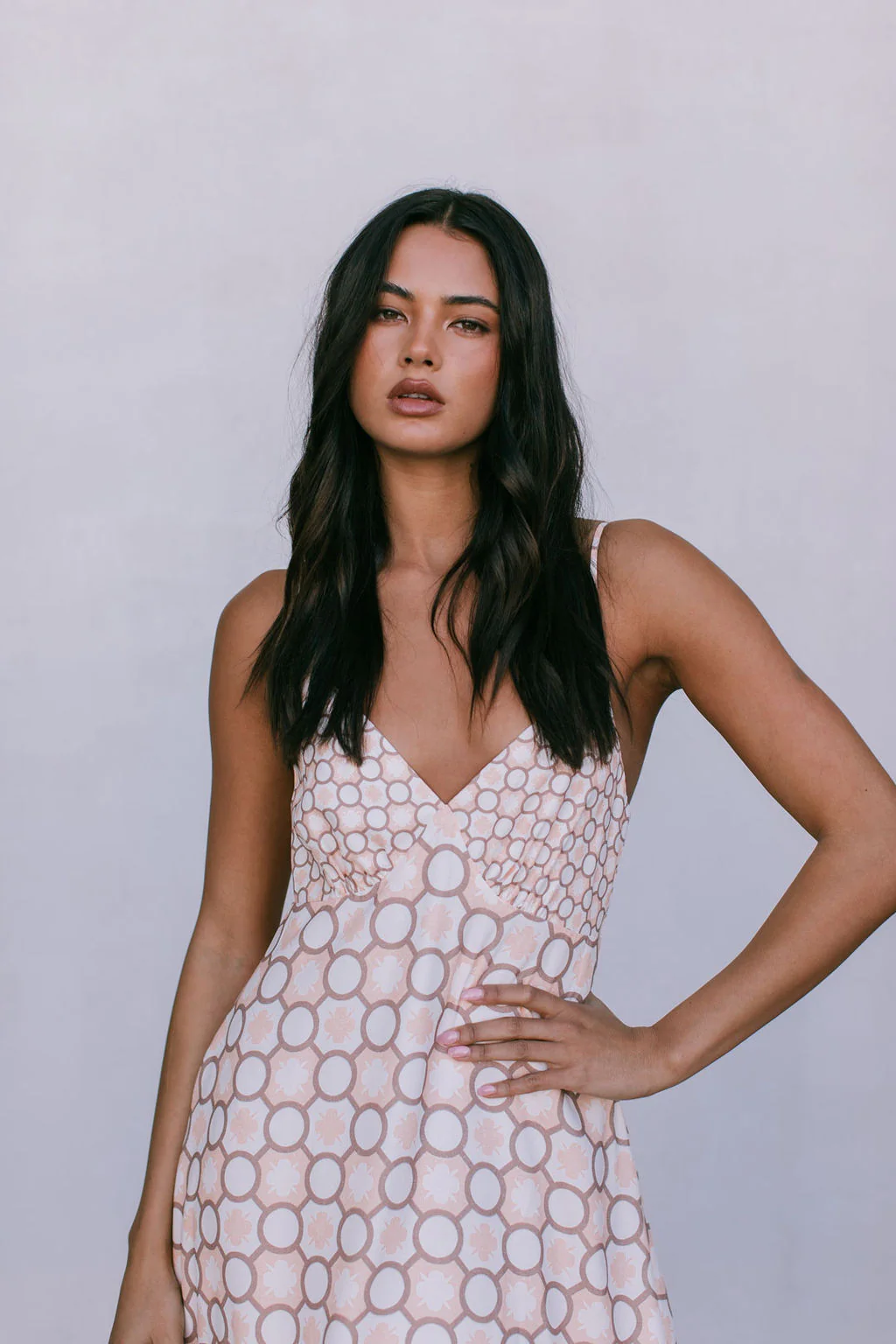 Aries Maxi Dress Sienna Tile Print - Image 8