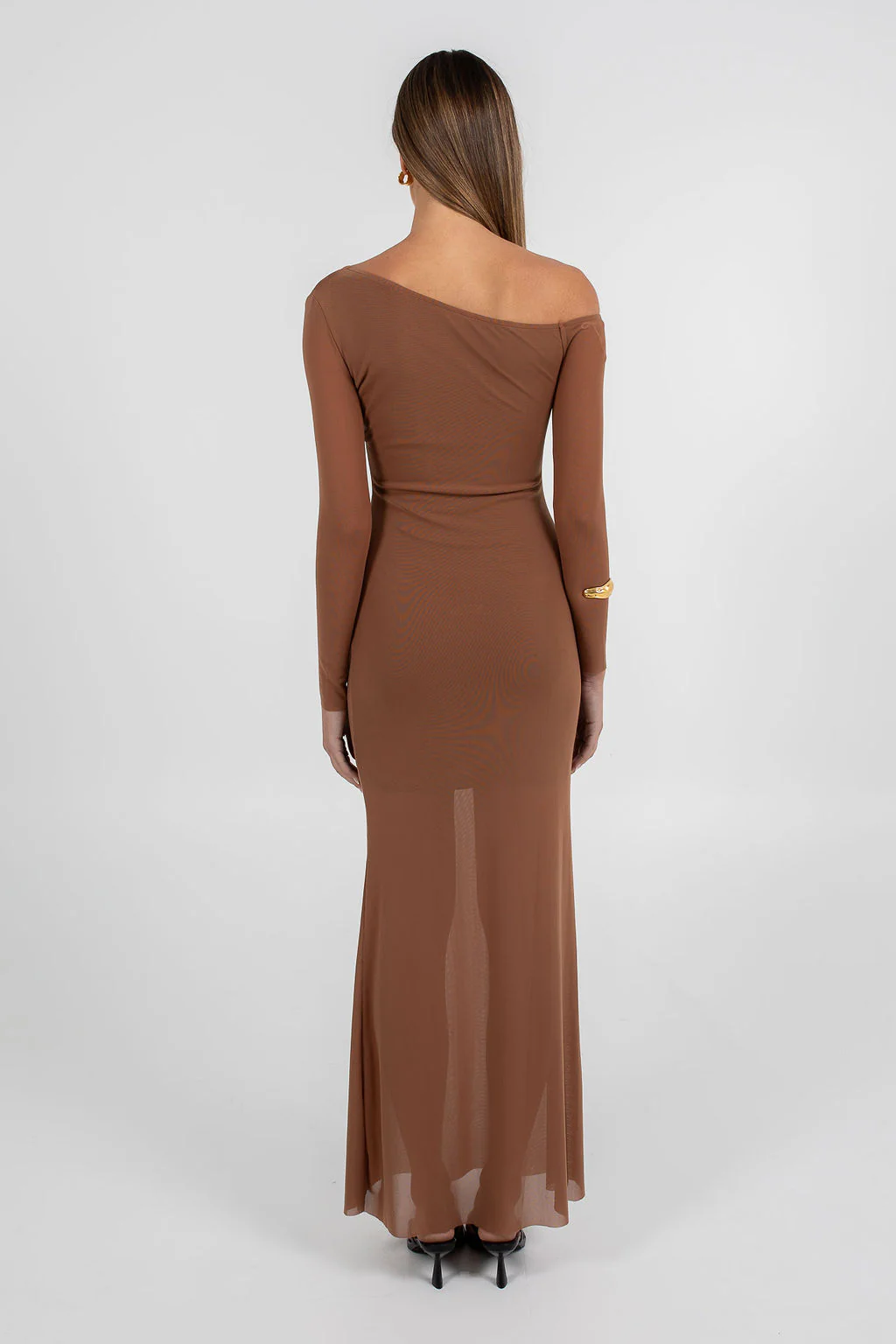 Atoir Maxi Dress Caramel - Image 6