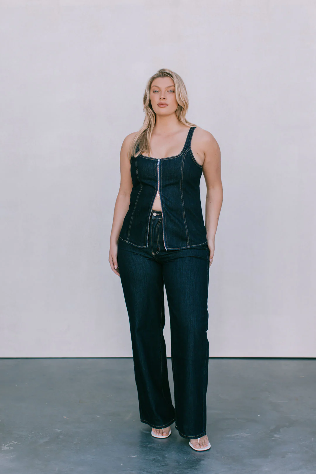 Ava Top Indigo - Image 17