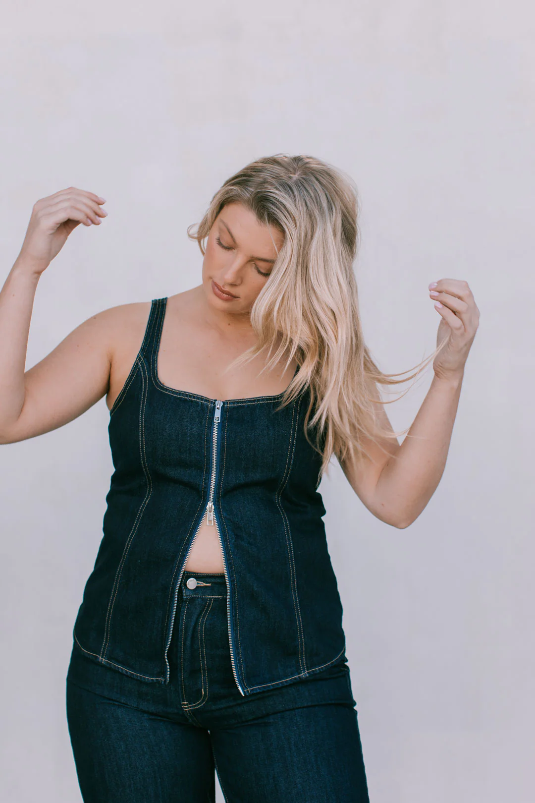 Ava Top Indigo - Image 7