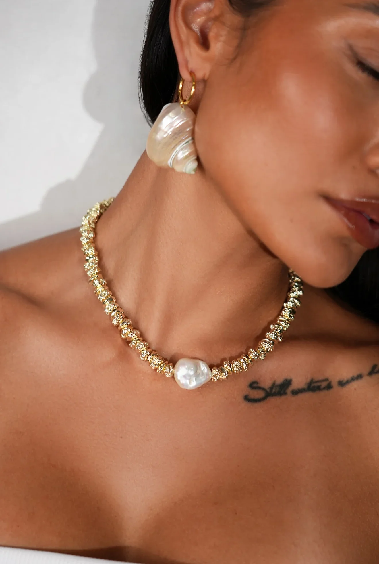 Avani Necklace Pearl - Image 2