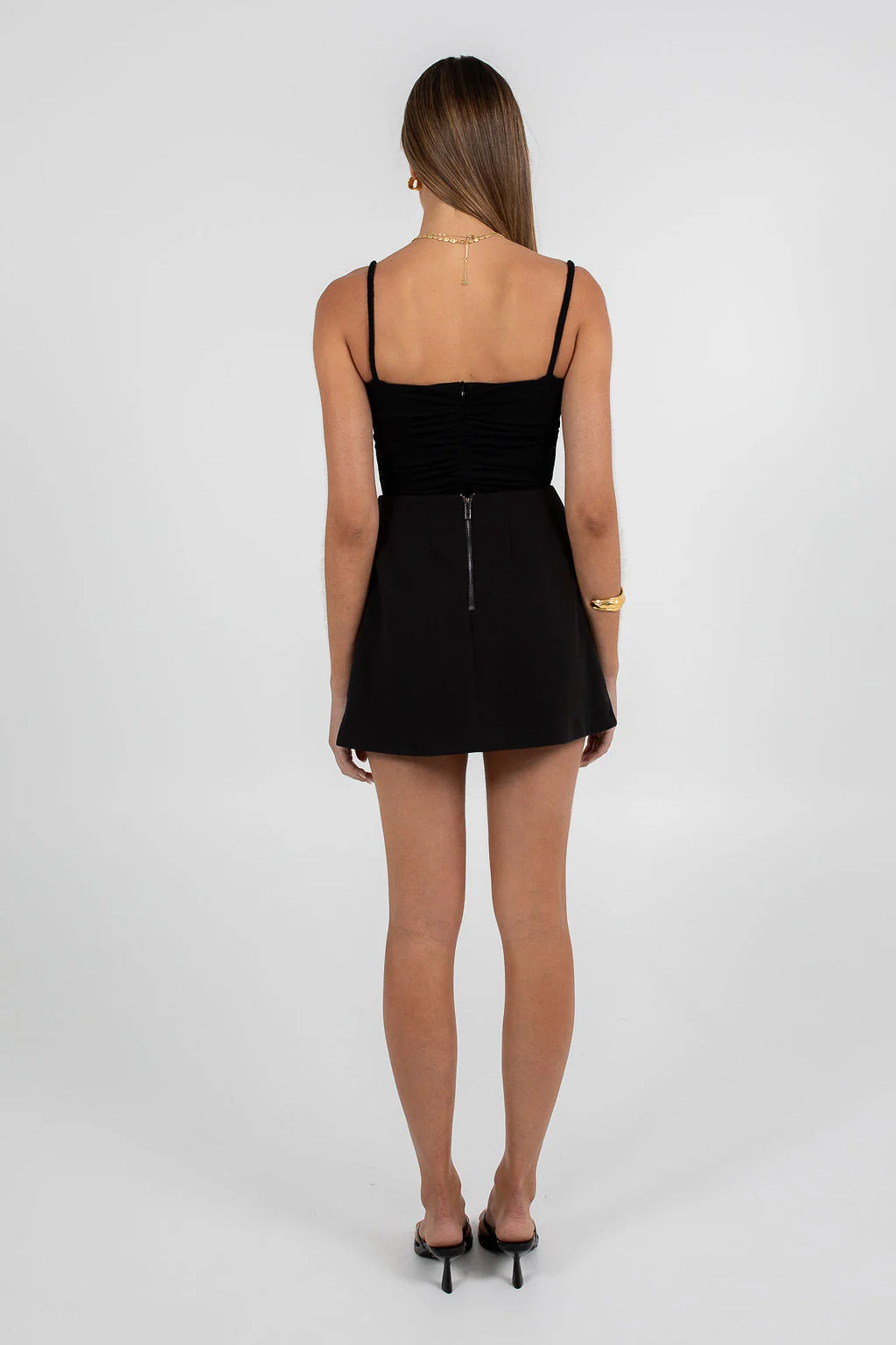 Azrah Mini Skirt Black - Image 10