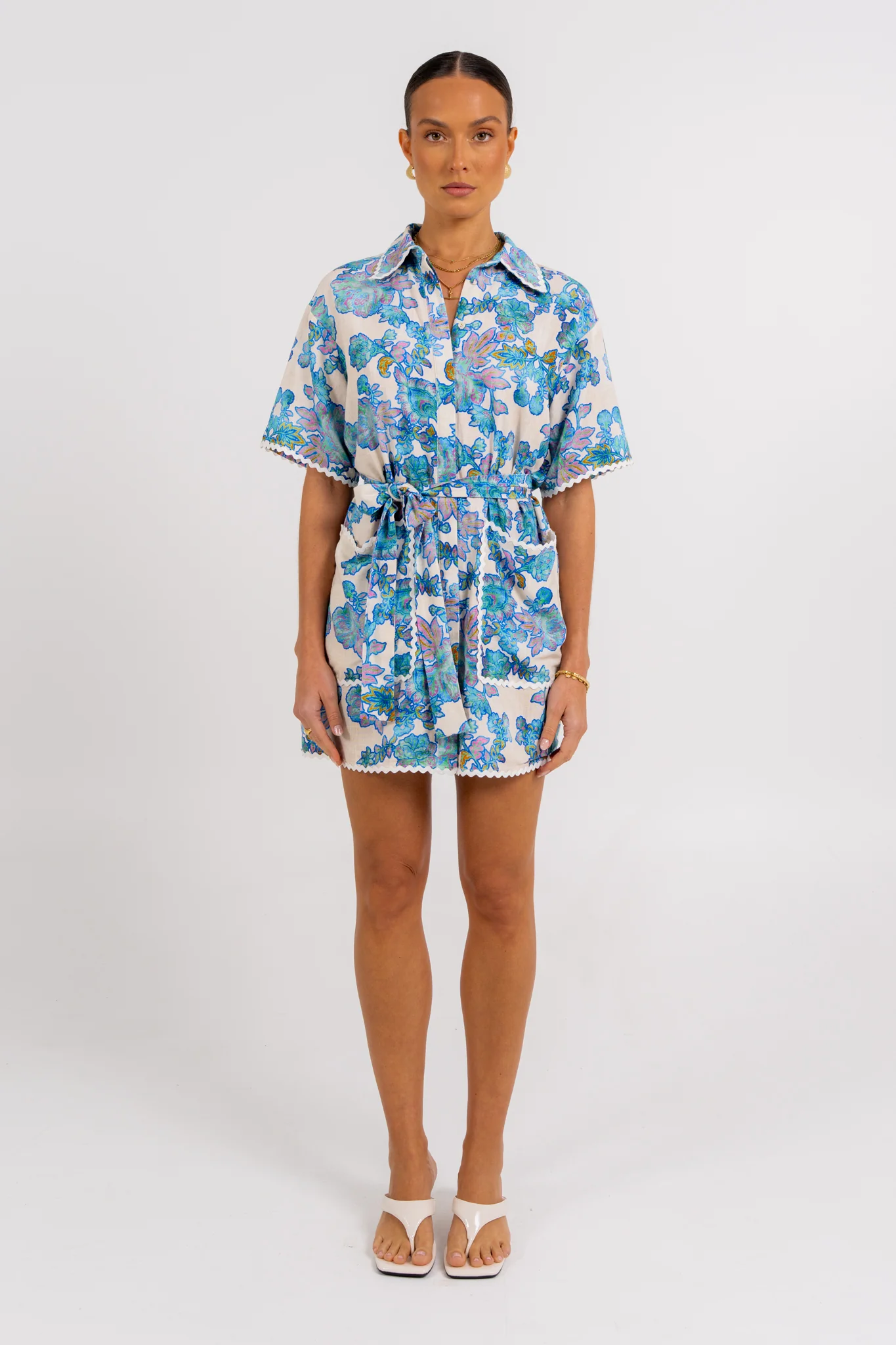 Bello Mini Dress Inkora Print - Image 2