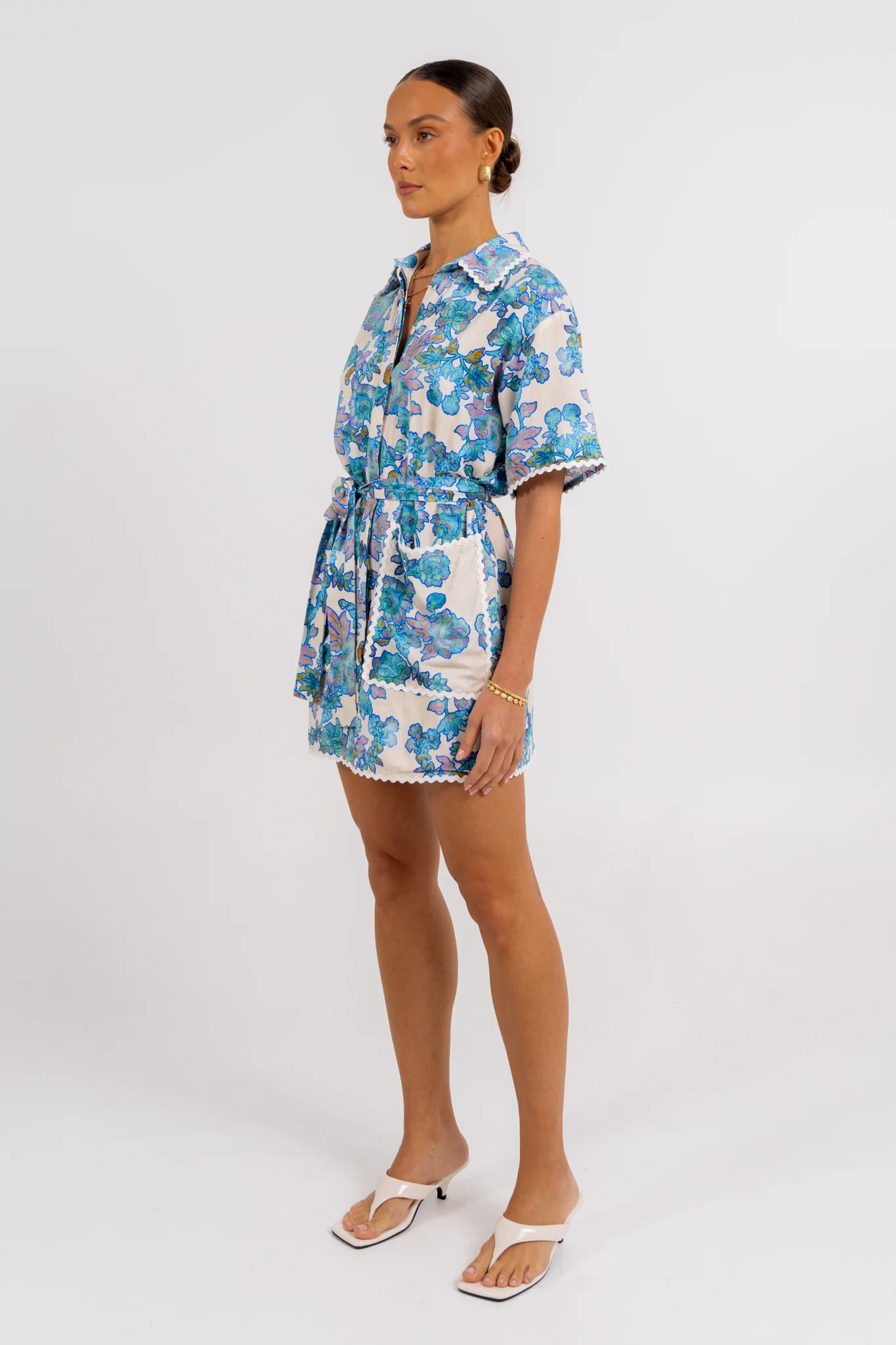 Bello Mini Dress Inkora Print - Image 3