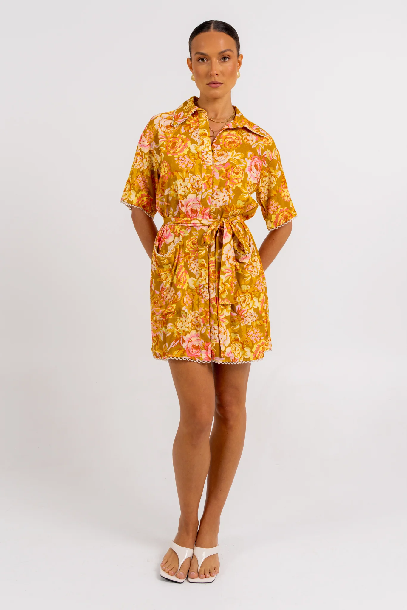 Bello Mini Dress Hinterbloom Print - Image 9