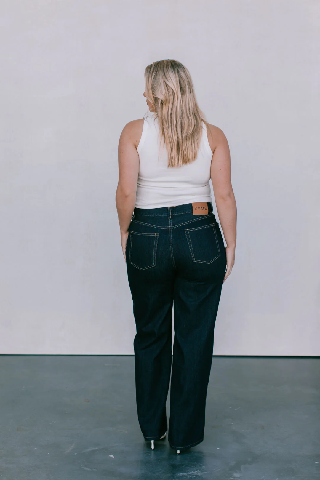 Bessie Straight Leg Jeans Indigo - Image 12