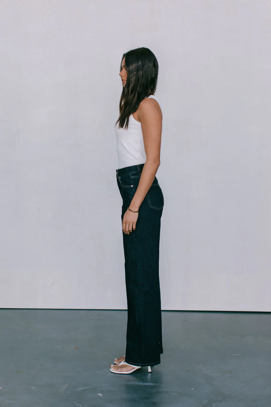 Bessie Straight Leg Jeans Indigo - Image 14