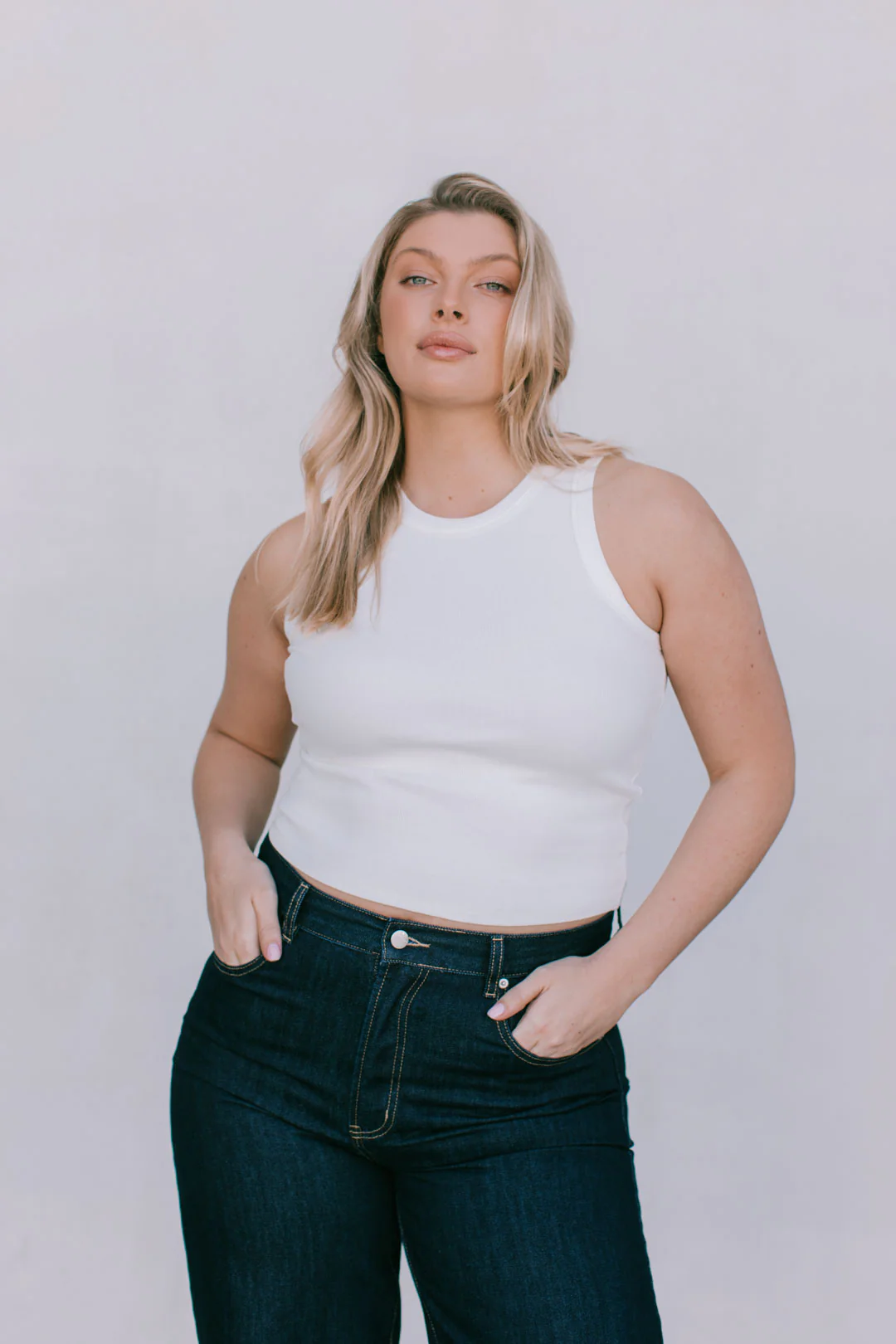 Bessie Straight Leg Jeans Indigo - Image 8