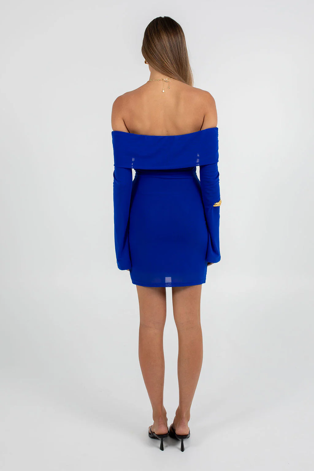 Bettina Mini Dress Royal Blue - Image 7