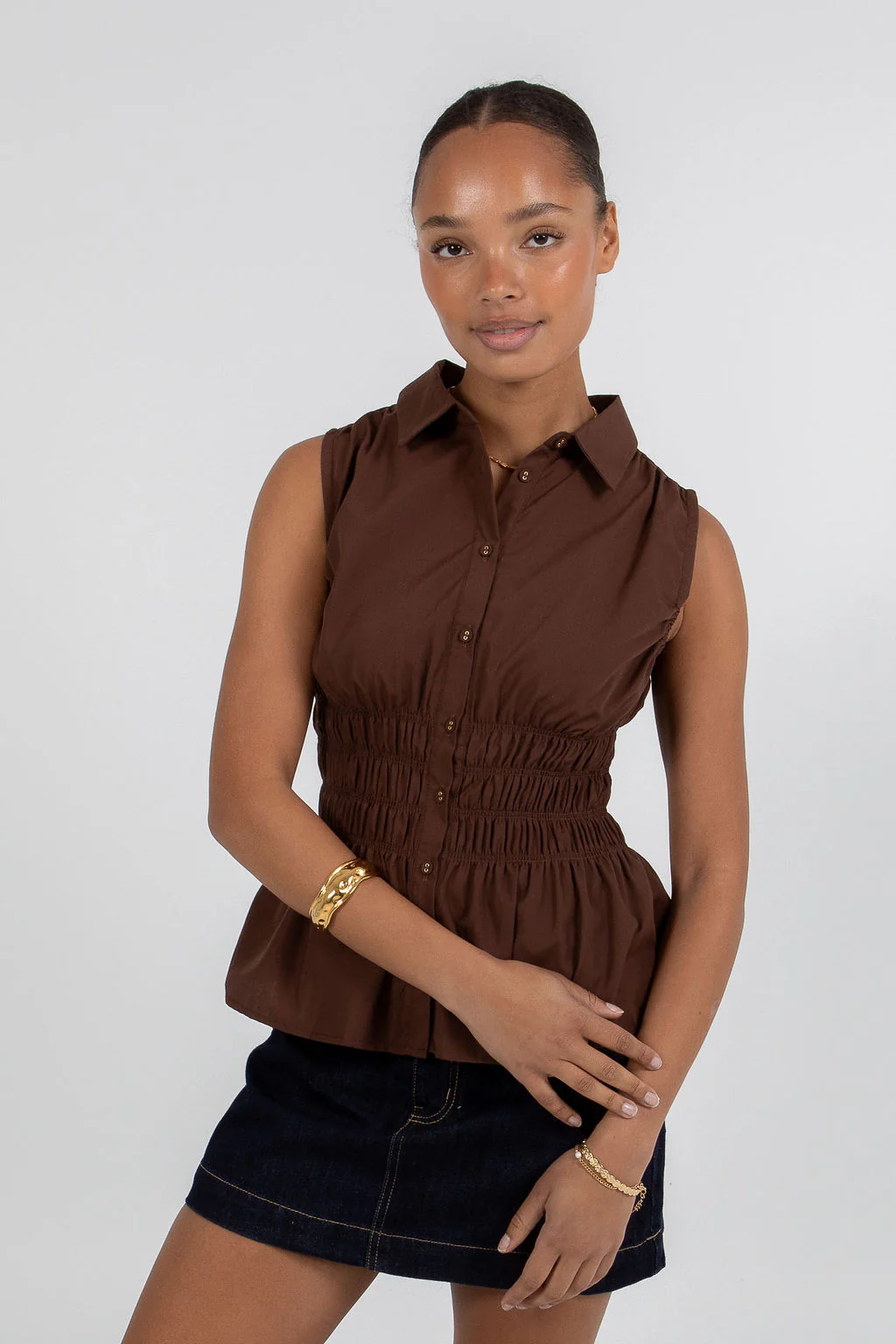 Blake Top Chocolate - Image 3