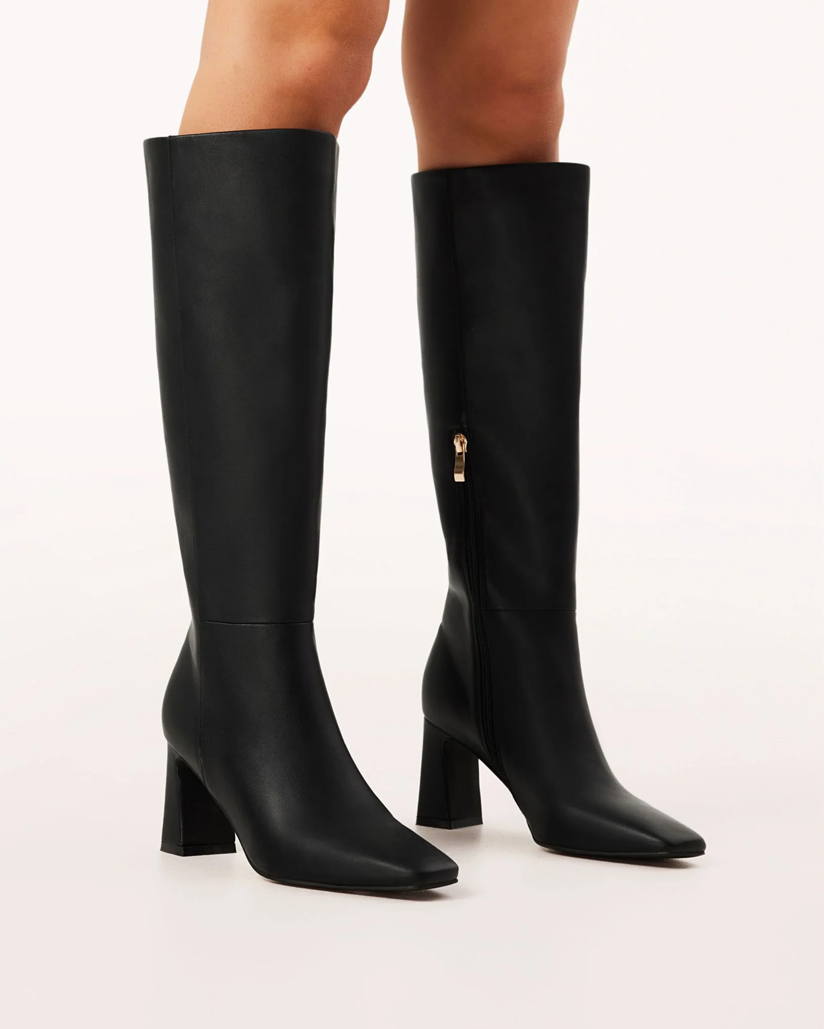 Blythe Knee-high Boots Black - Image 3