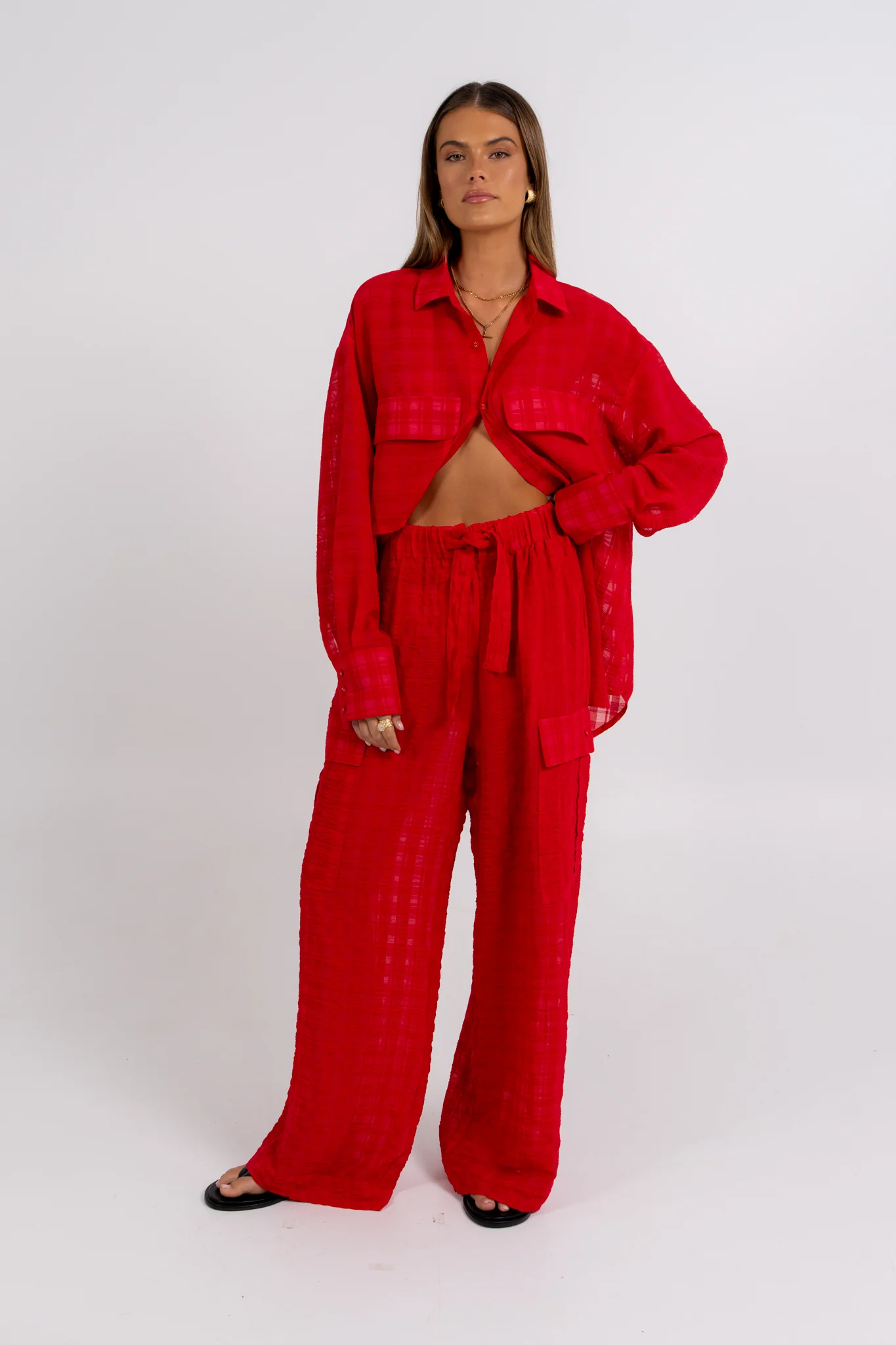 Brielle Pant Red - Image 7