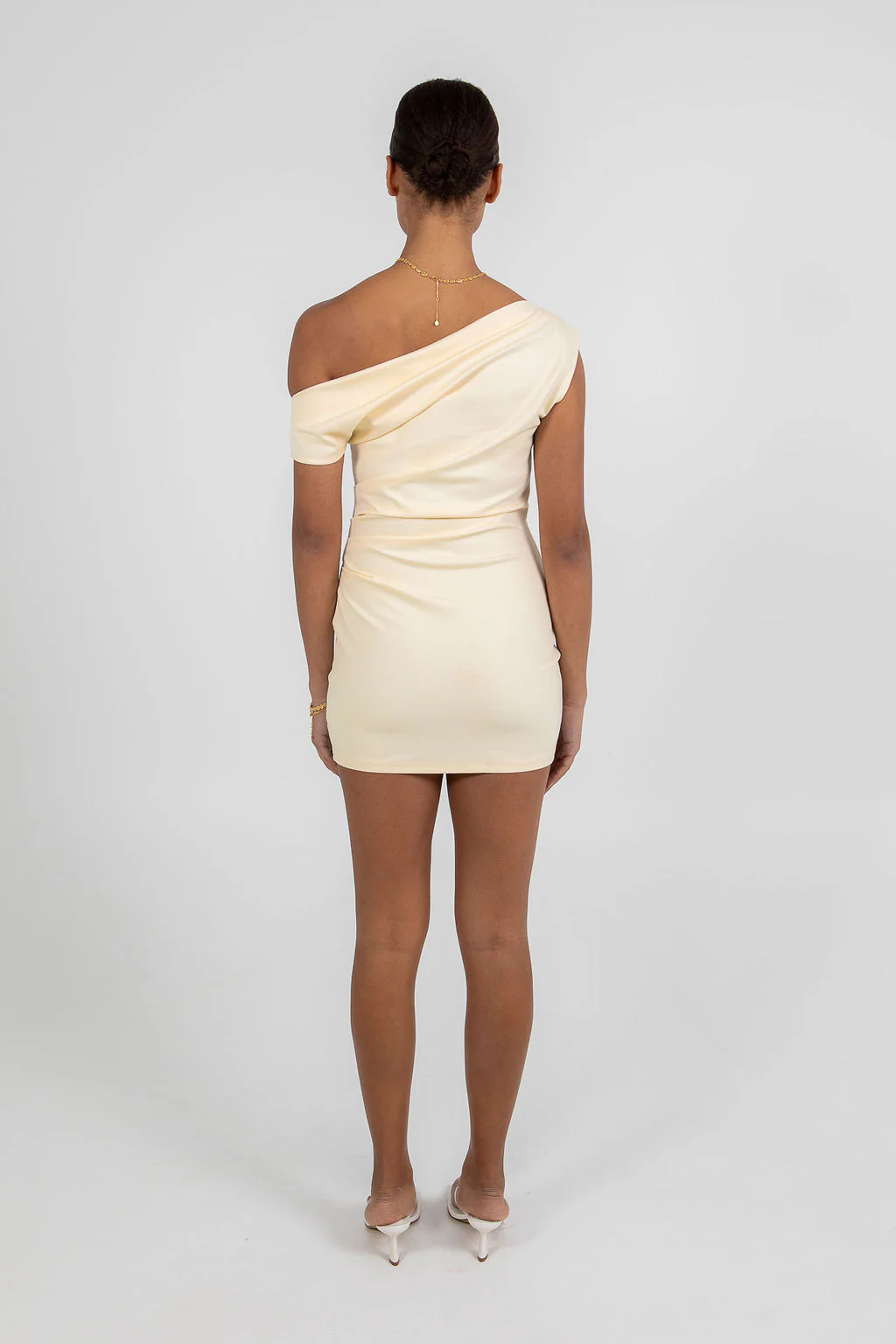 Brydie Mini Dress Butter - Image 5