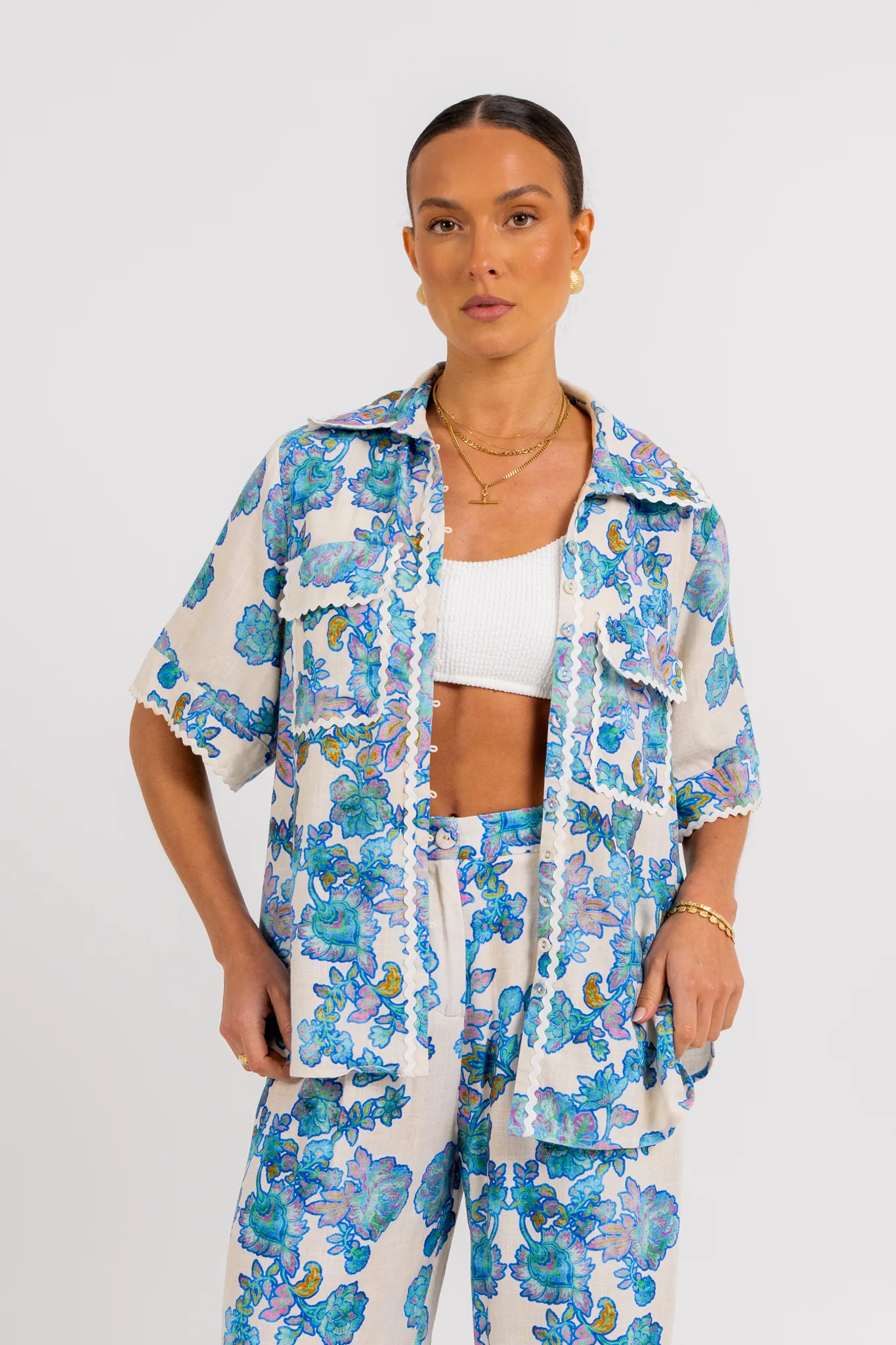 Carina Shirt Inkora Print - Image 12
