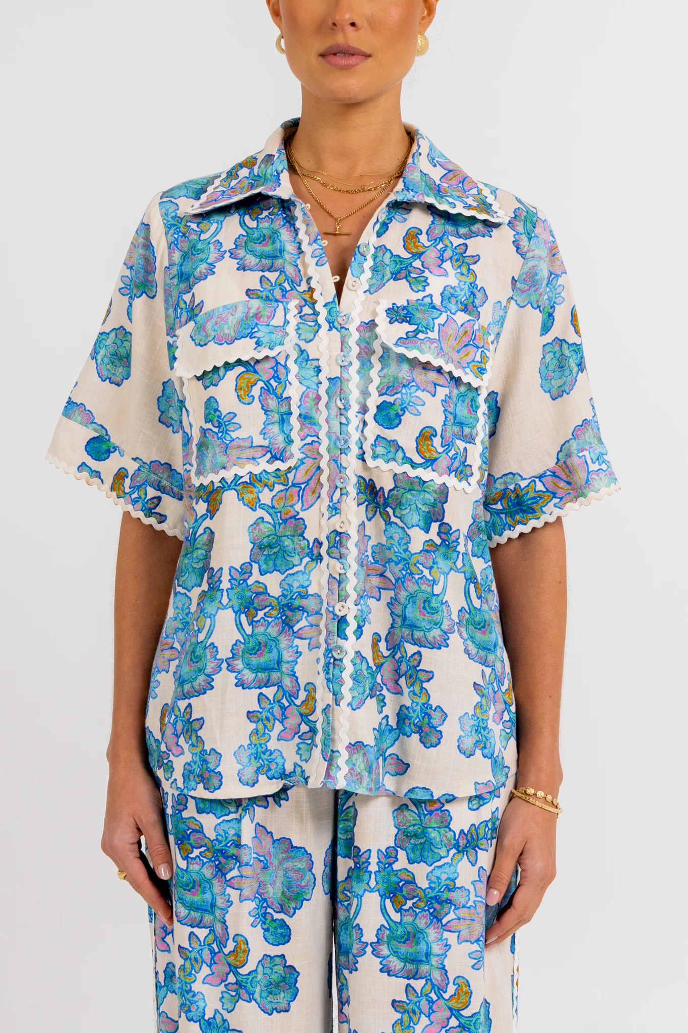 Carina Shirt Inkora Print - Image 3