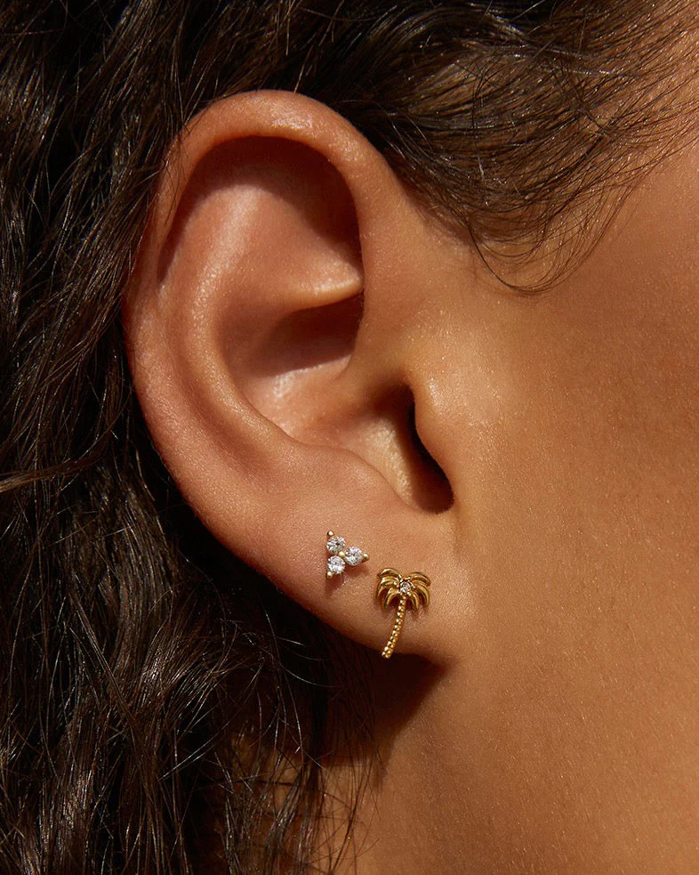 Cassia Earrings Gold - Image 5