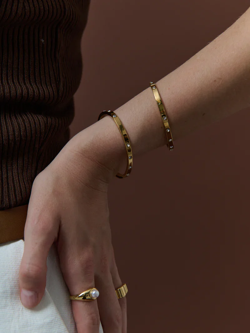 Cello Bangle Gold - Image 3