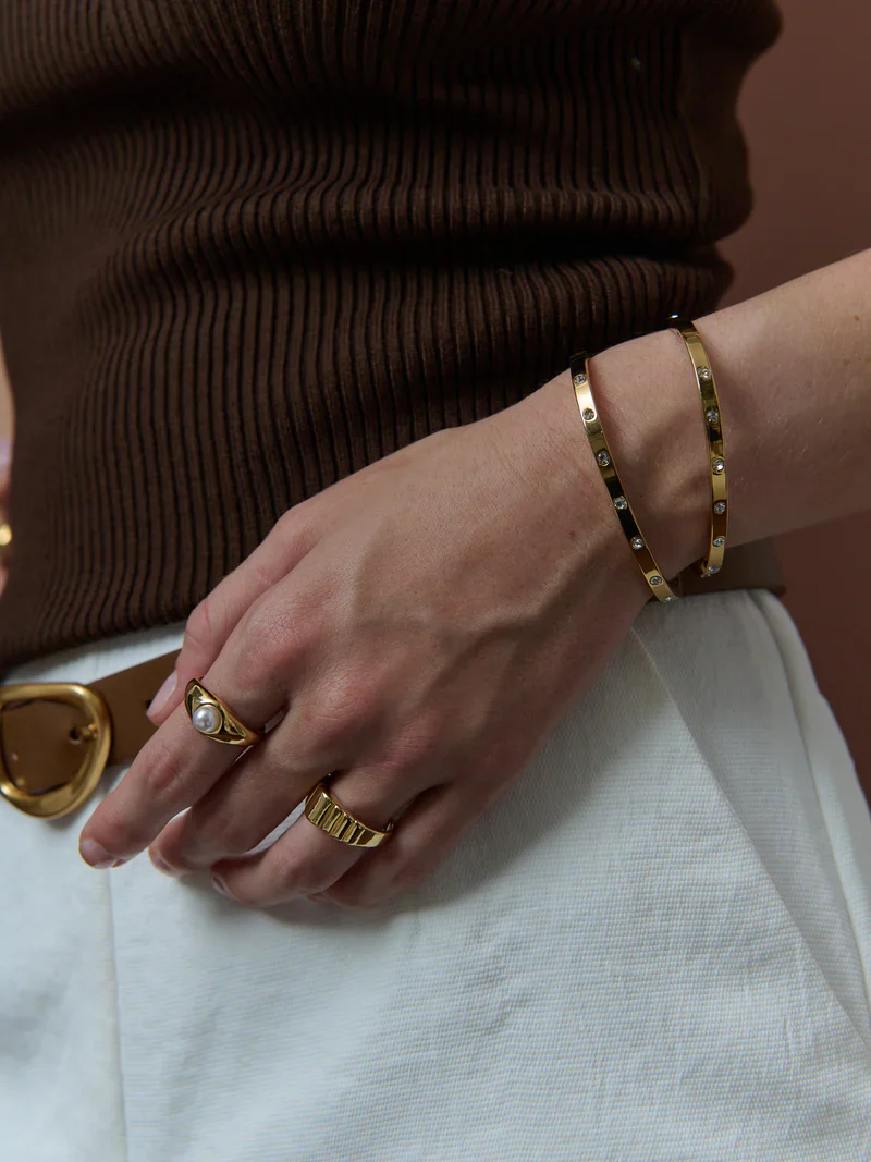 Cello Bangle Gold - Image 5