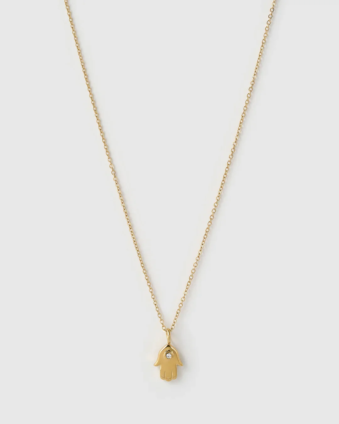 Chamsa Necklace Gold