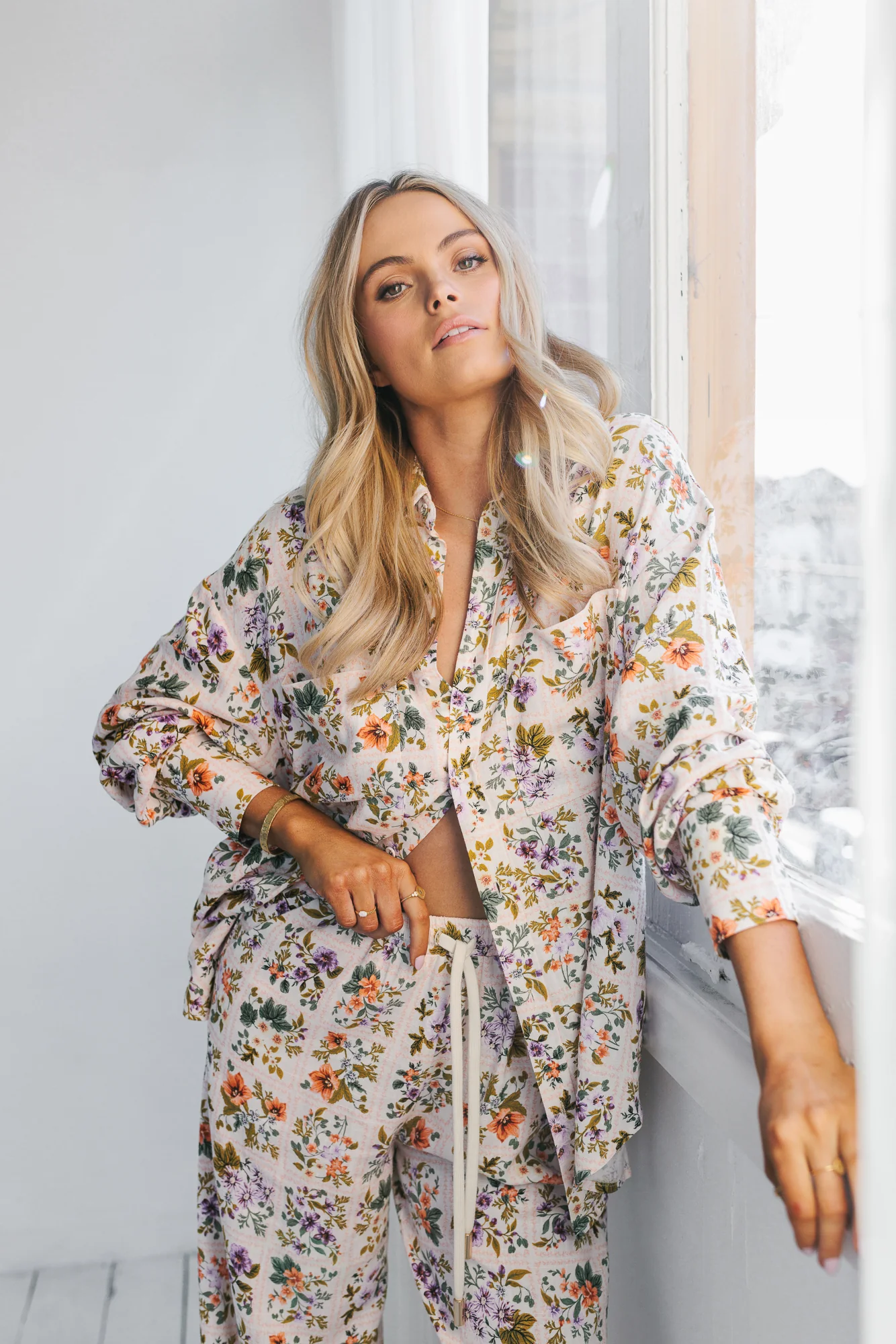 Citta Pants Floral Tile - Image 12