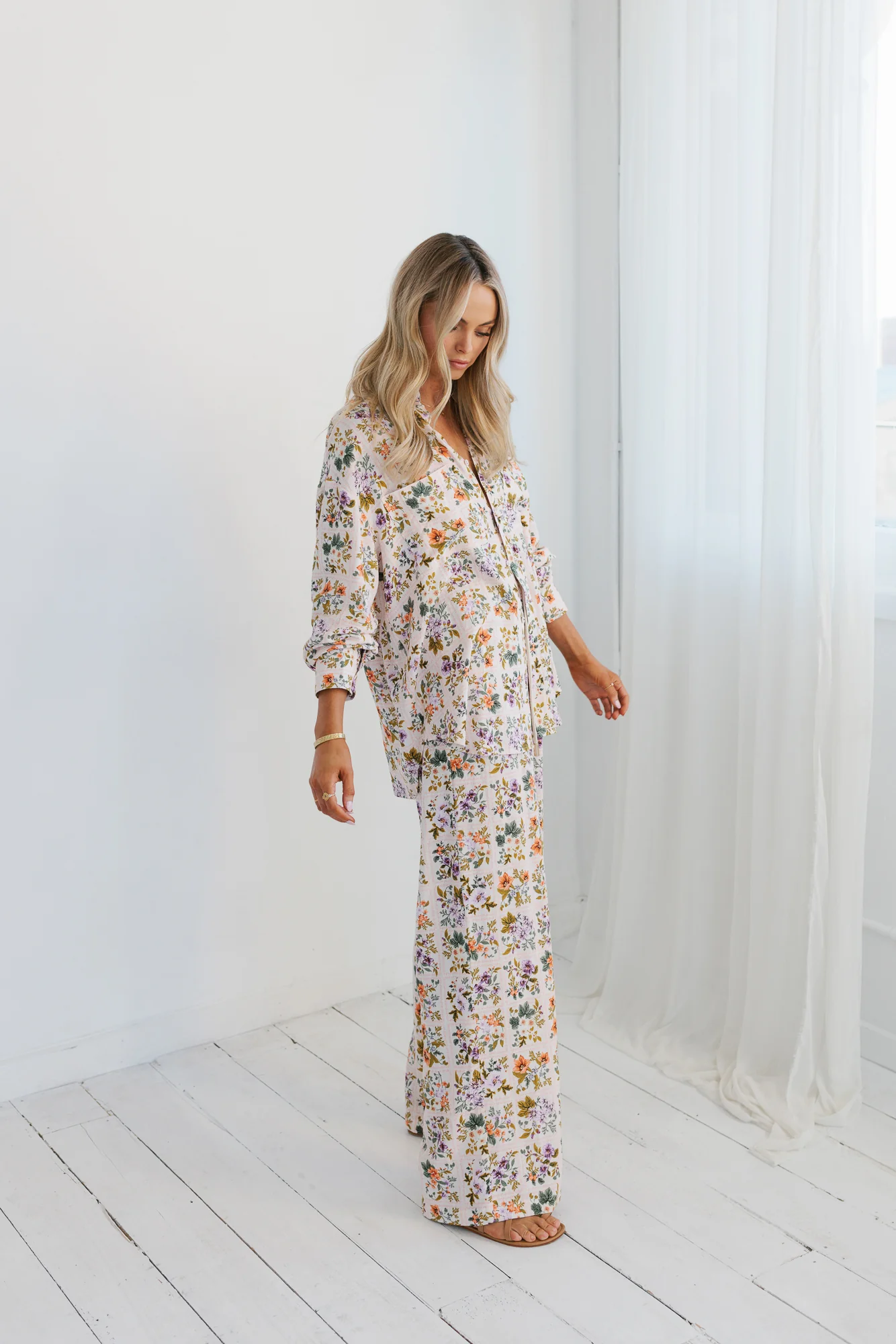 Citta Pants Floral Tile - Image 5