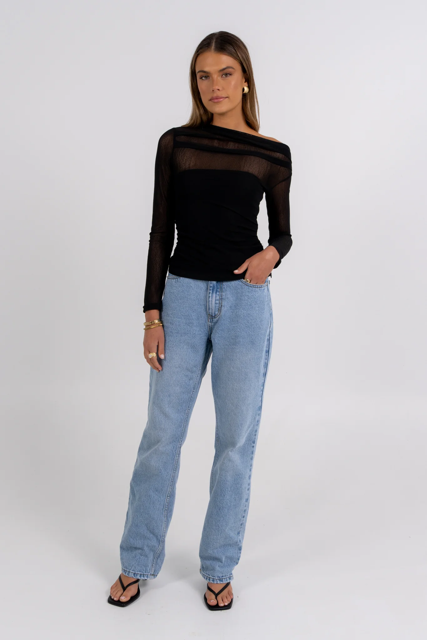 PRE ORDER Claire Top Black - Image 9