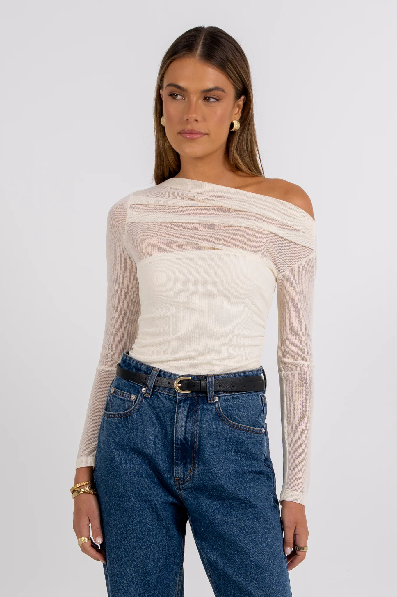 PRE ORDER Claire Top Cream - Image 4