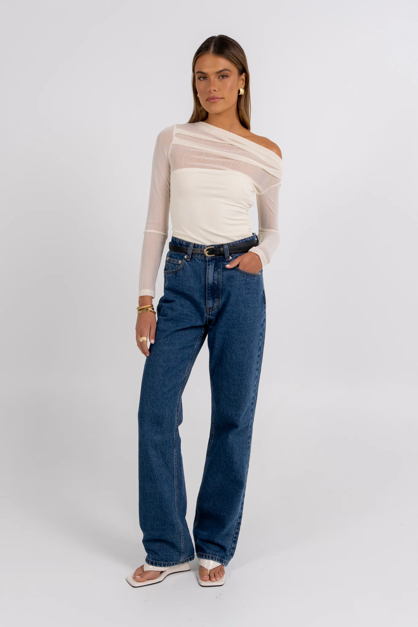 PRE ORDER Claire Top Cream - Image 7