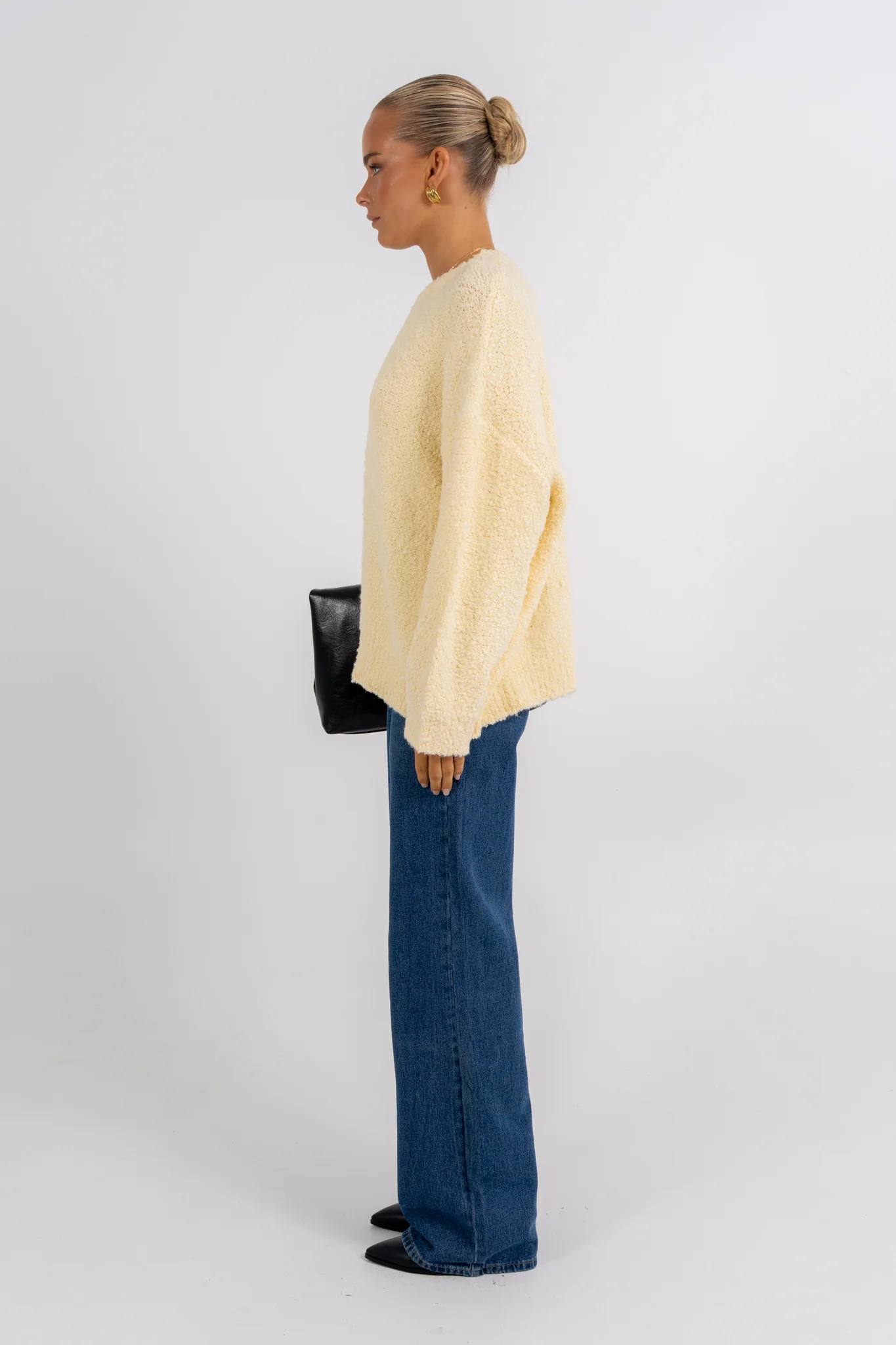 Bobbie Knit Jumper Lemon - Image 8