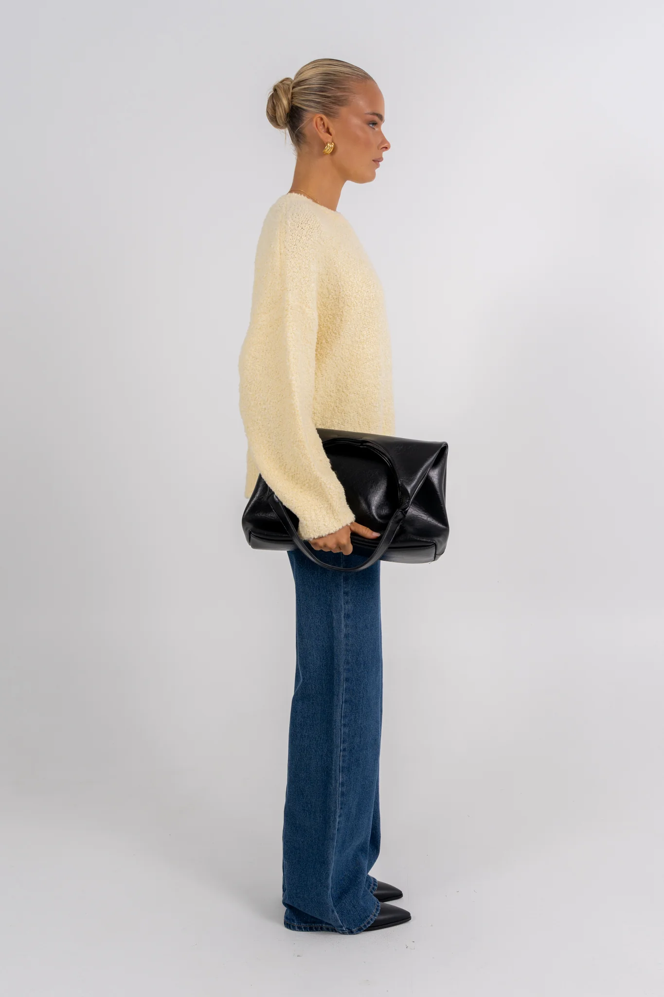 Bobbie Knit Jumper Lemon - Image 9