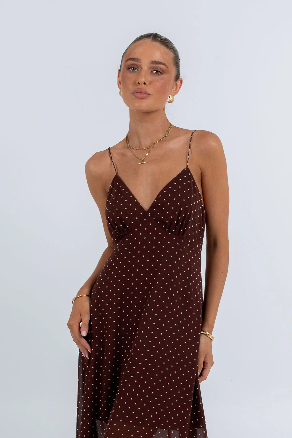 Chloe Maxi Dress Polka Dot - Image 2