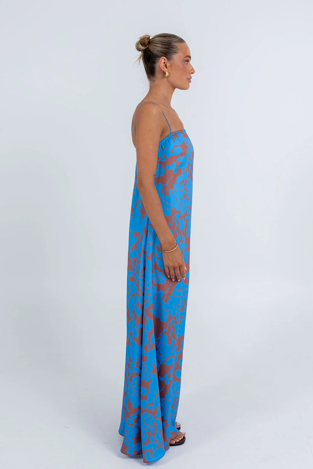 Claudia Maxi Dress Azurosa Print - Image 7