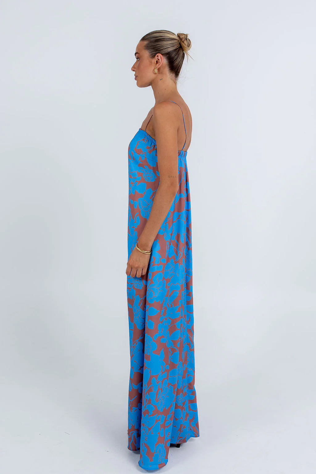 Claudia Maxi Dress Azurosa Print - Image 9