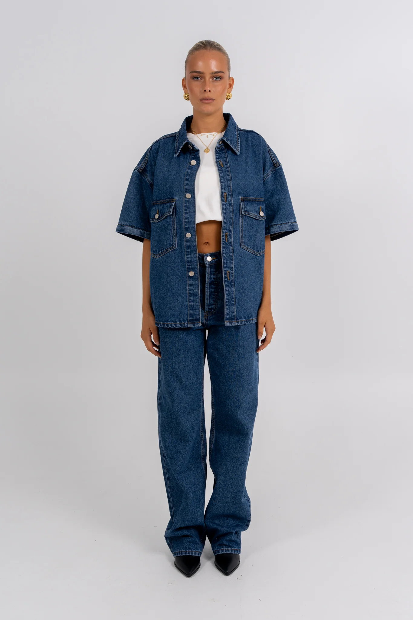 Embley Slim Leg Jean Dark Vintage - Image 15
