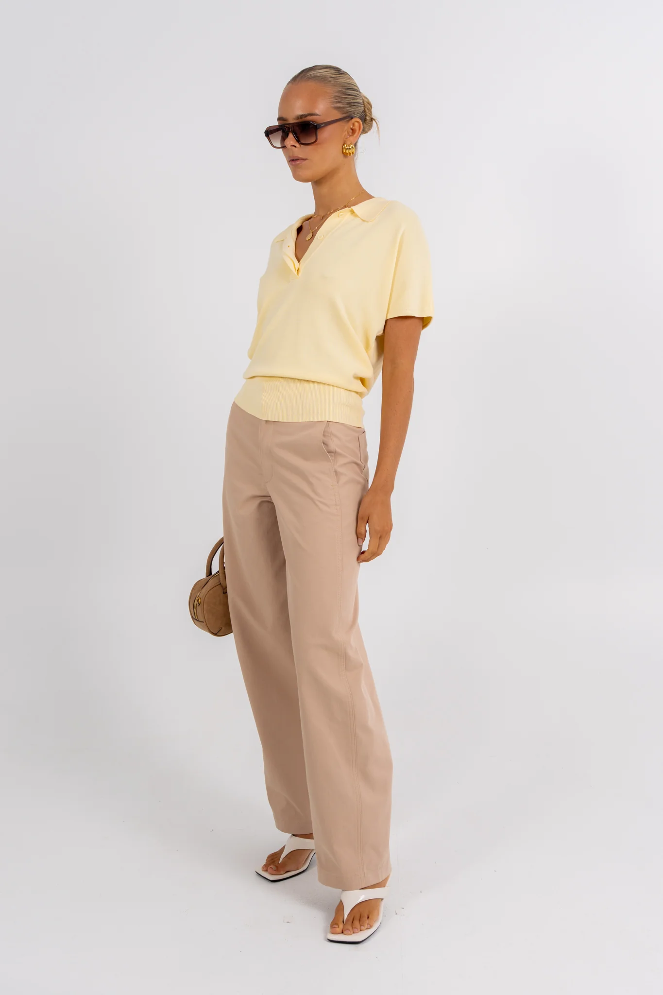 Finley Pant Beige - Image 3
