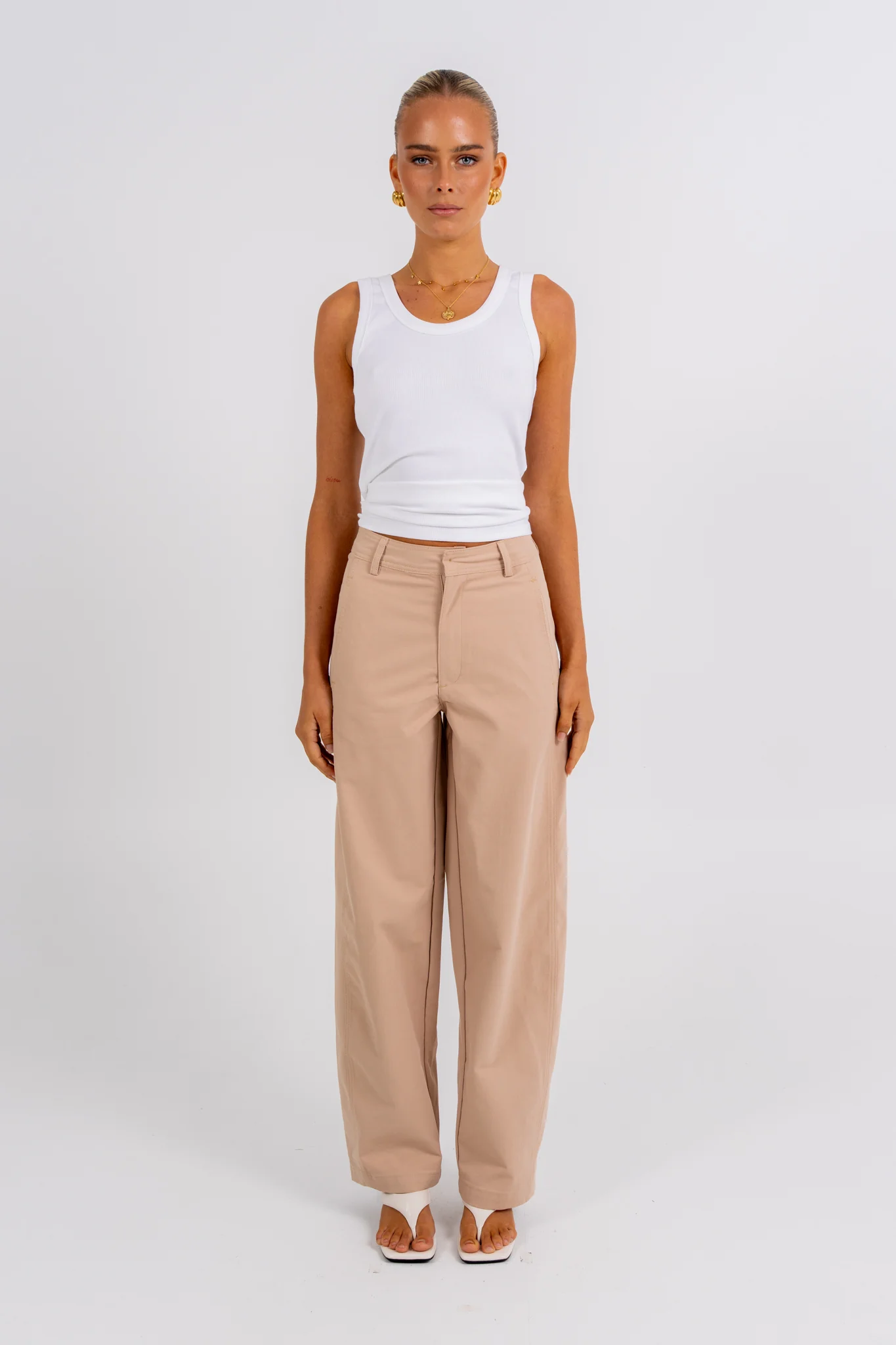 Finley Pant Beige - Image 6
