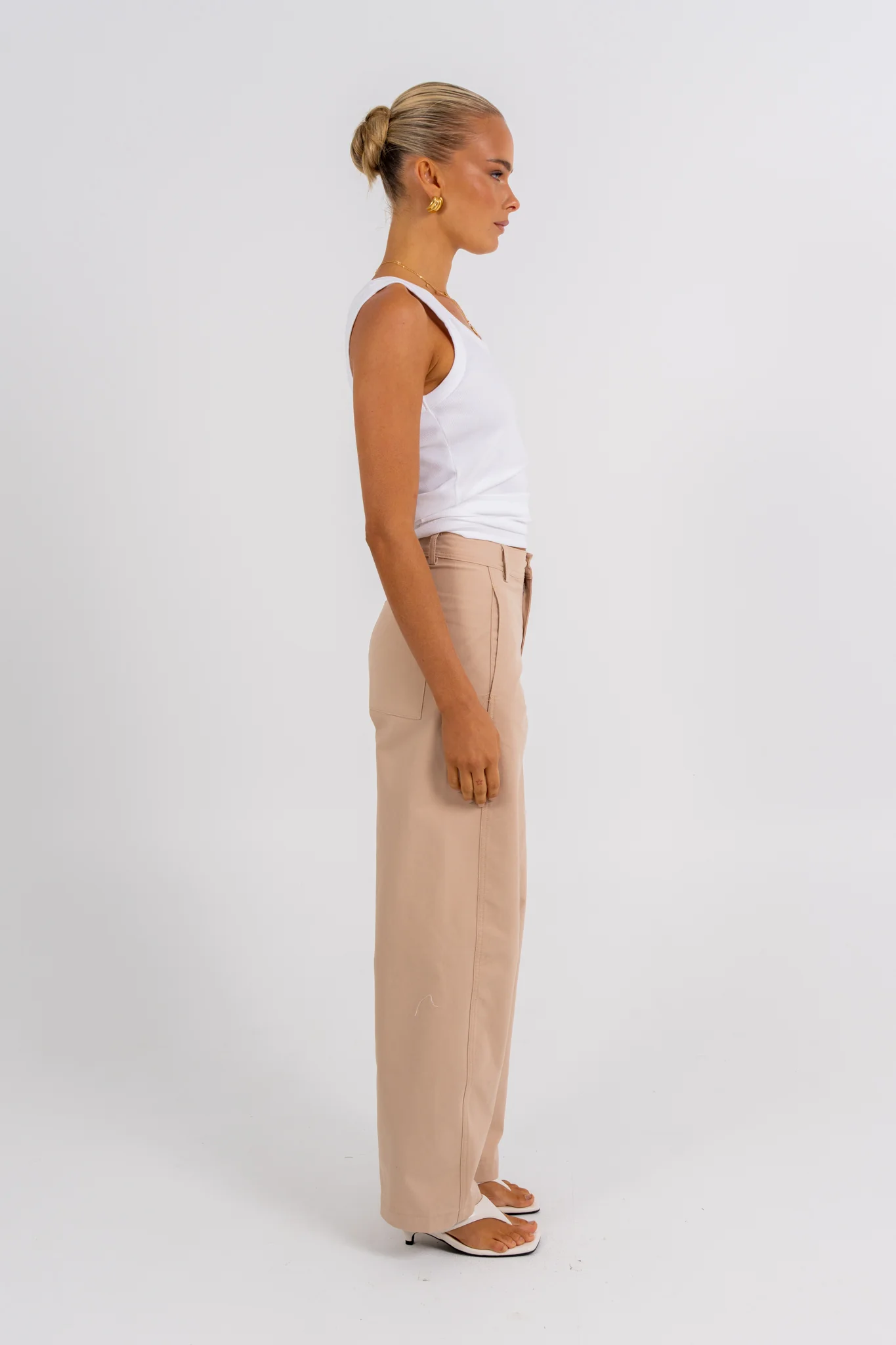 Finley Pant Beige - Image 9