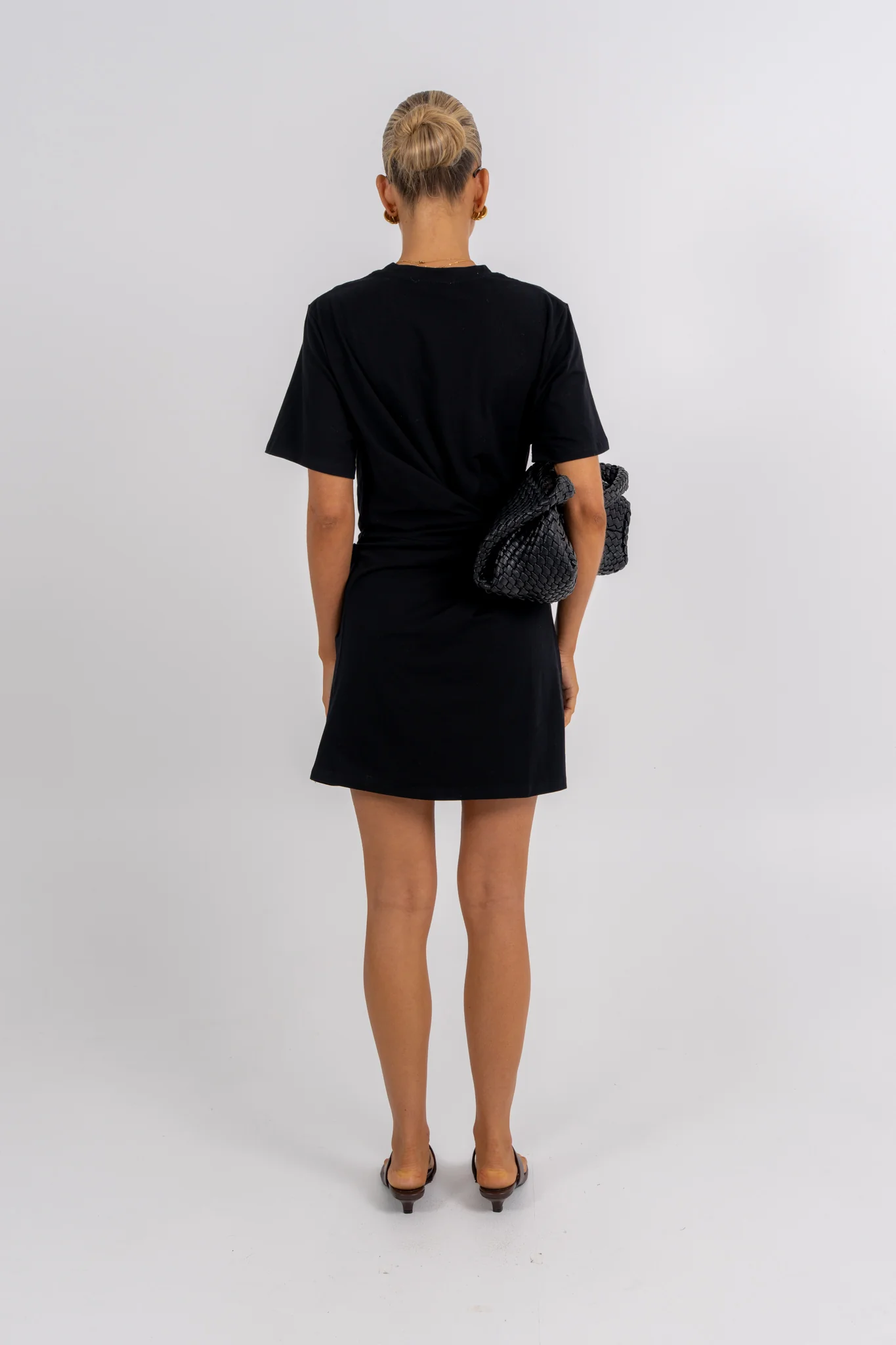 Gwendolyn Mini Dress Black - Image 4