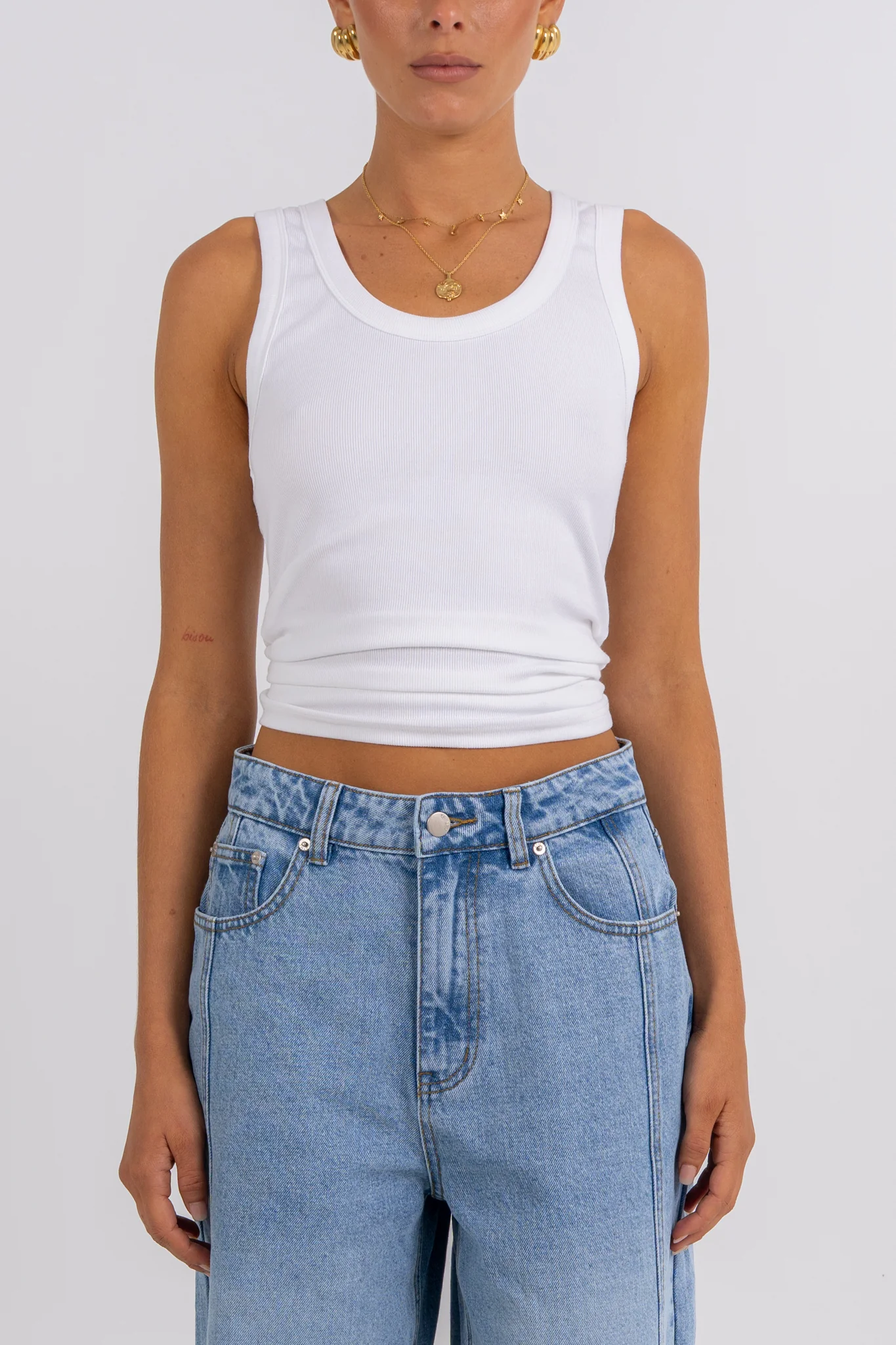 Janey Baggy Leg Jeans Light Vintage - Image 8