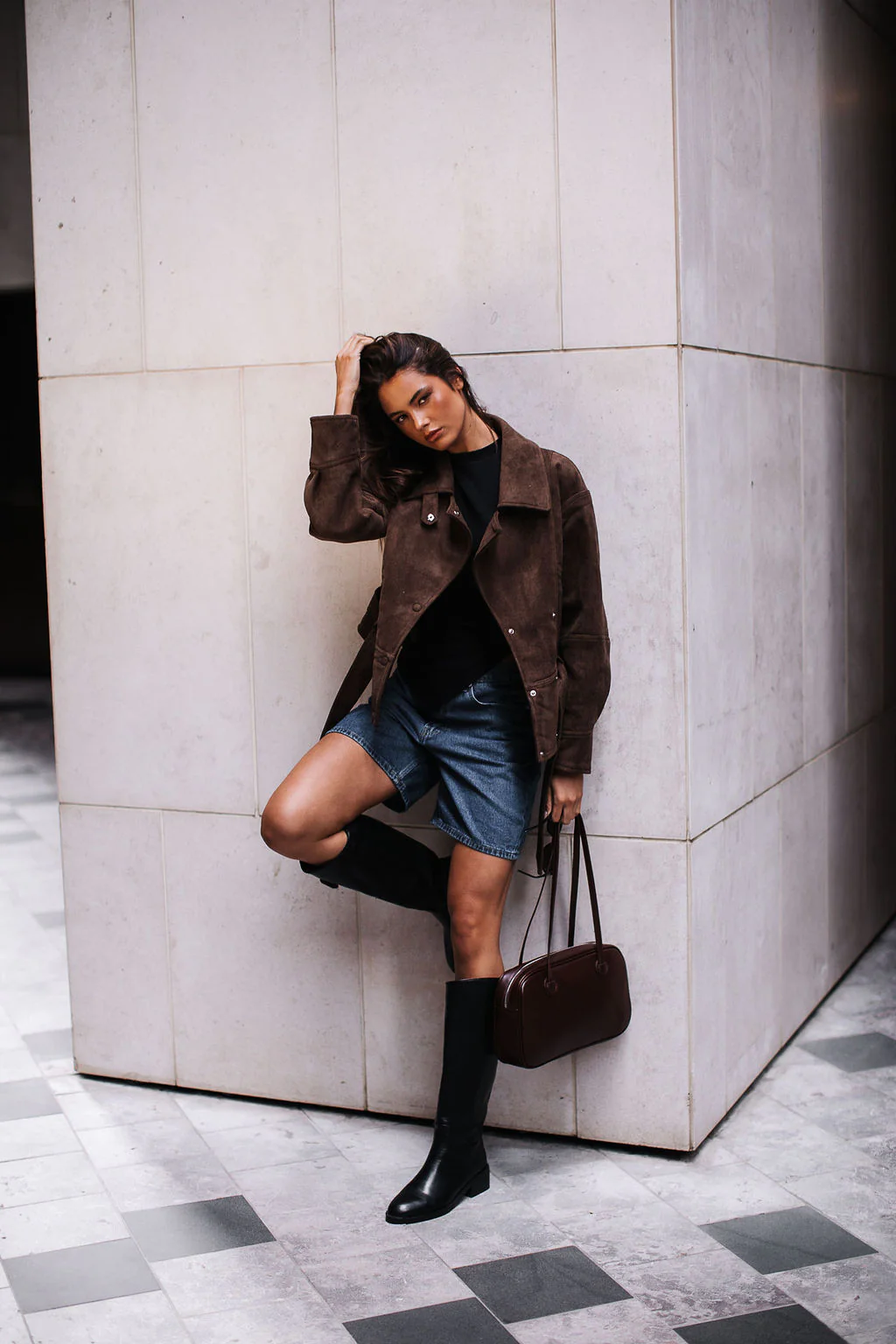 Kai Jacket Chocolate - Image 8
