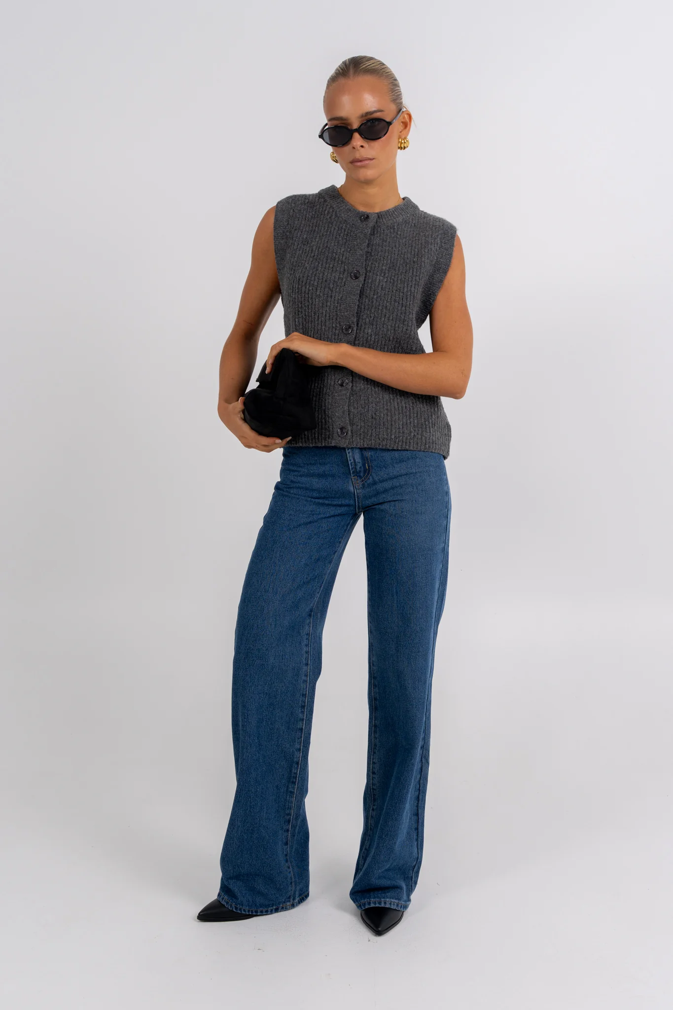 Louise Knit Charcoal - Image 4